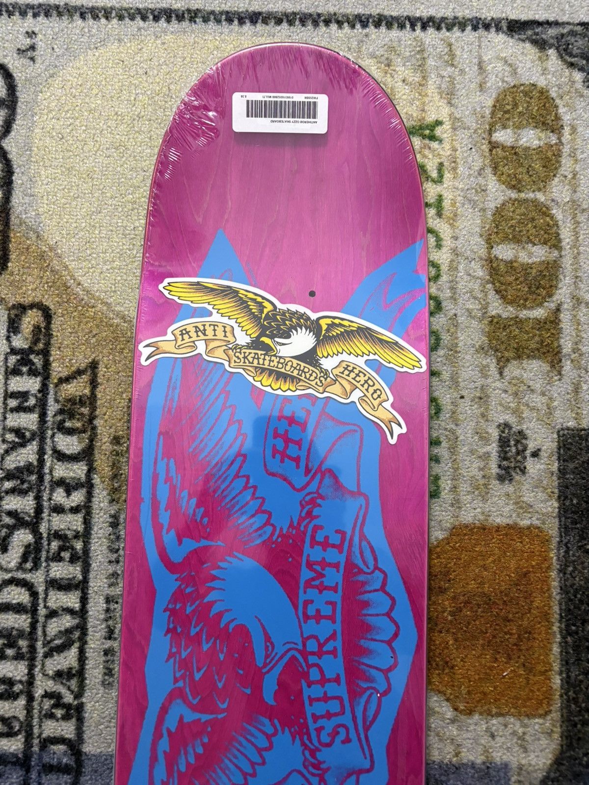 Antihero × Supreme Supreme ANTIHERO Ozzy Skateboard Deck Size ONE SIZE - 5 Thumbnail