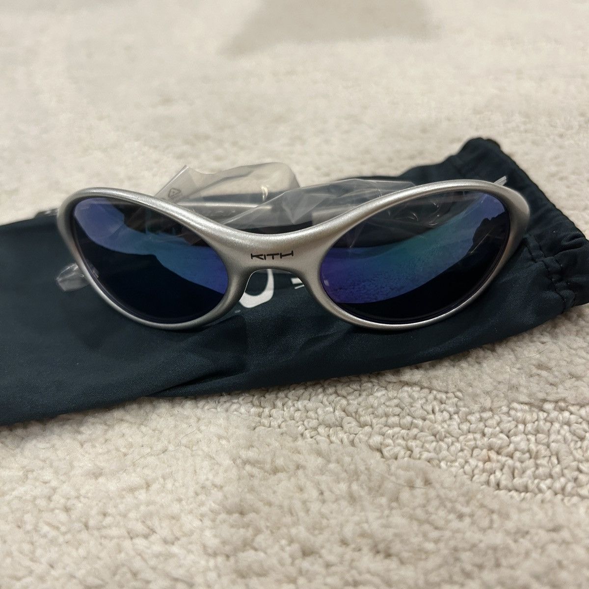 Kith × Oakley Kith Oakley Eye Jacket Silver PRIZM Jade | Grailed Kith × Oakley Kith Oakley Eye Jacket Silver PRIZM Jade | Grailed