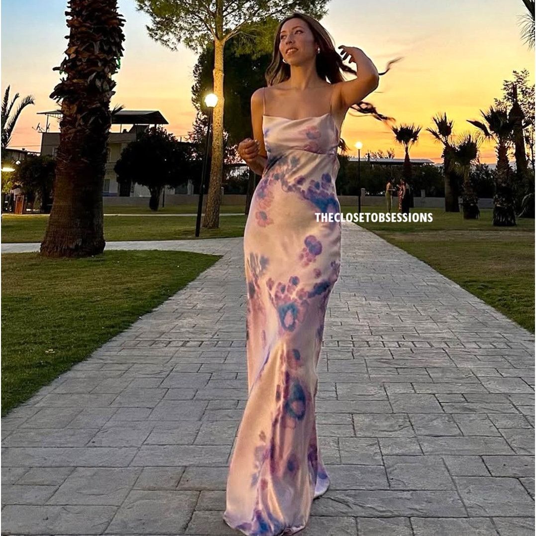 Zara ZARA BLOGGER FAVE!!! Flowy Long Dress NWT Size L / US 10 / IT 46 - 10 Thumbnail