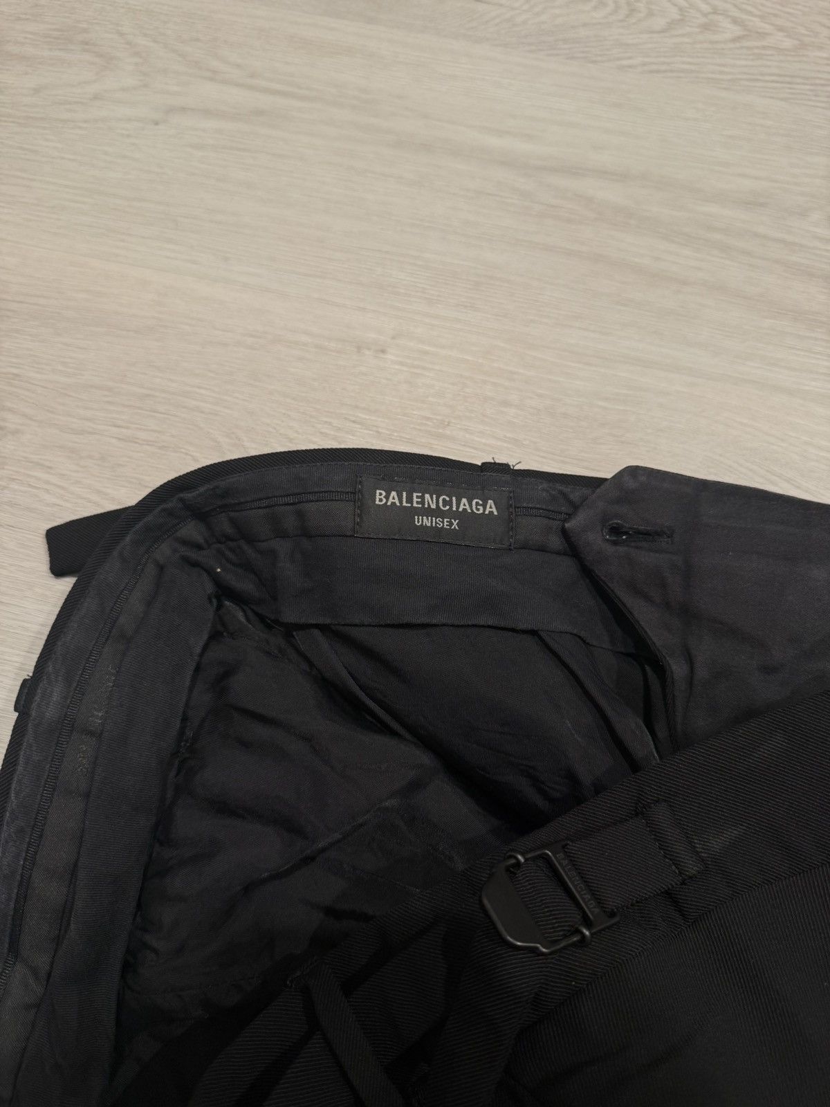Balenciaga f/w 2023 wool wide leg skater pants!! Size US 34 / EU 50 - 6 Thumbnail