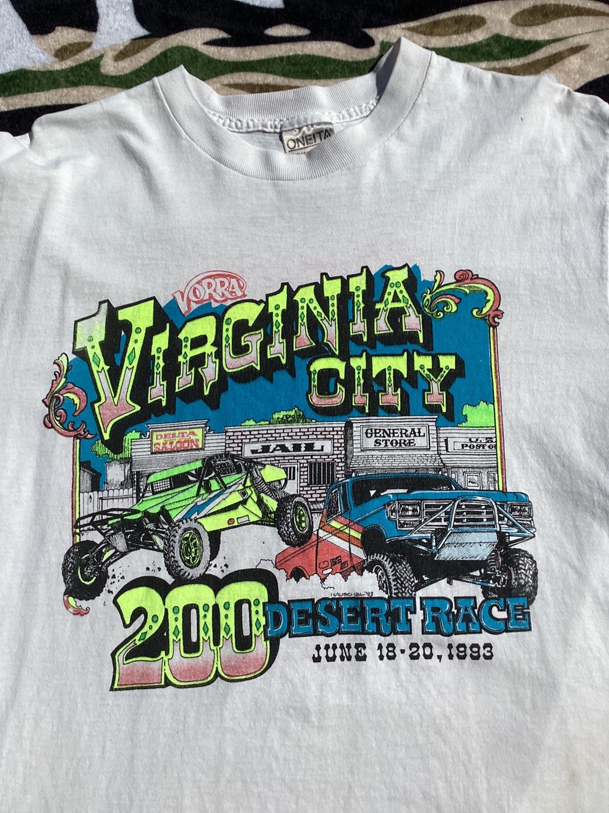 Other Virginia City 200 desert race single stage USA made racing T Size US L / EU 52-54 / 3 - 2 Thumbnail