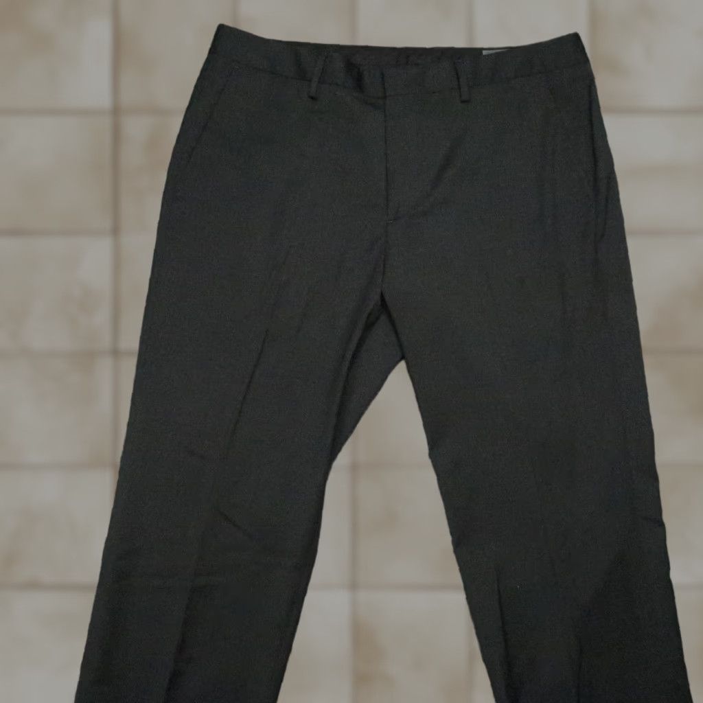 Bonobos Bonobos Pants Mens 36x33 Black Standard Fit Wool Jetsetter Lightweight Stretch Dress Pants Mens Regular Size US 36 / EU 52 - 1 Thumbnail