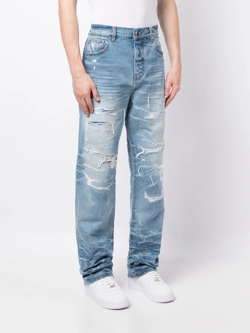 Amiri o1y0525 Denim Pant in Blue Size US 34 / EU 50 - 2 Thumbnail