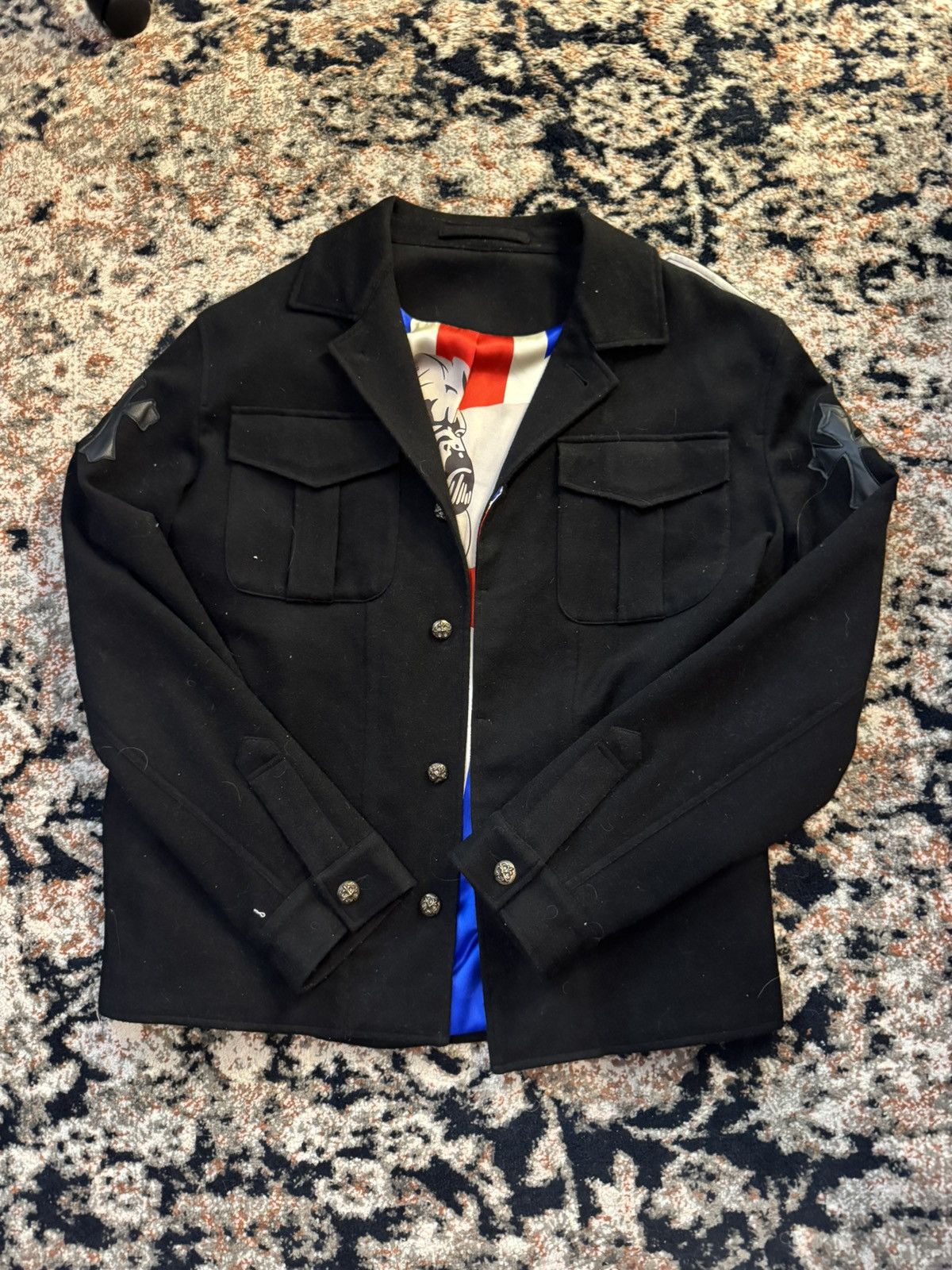 A&G Rock A&G Rock Wool/Cashmere Jacket Size US XL / EU 56 / 4 - 7 Thumbnail