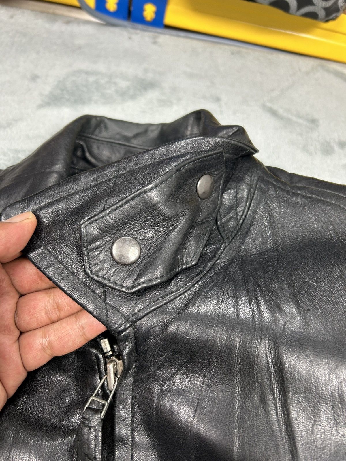 Issey Miyake Vintage Issey Miyake Leather Jacket Size US M / EU 48-50 / 2 - 8 Thumbnail