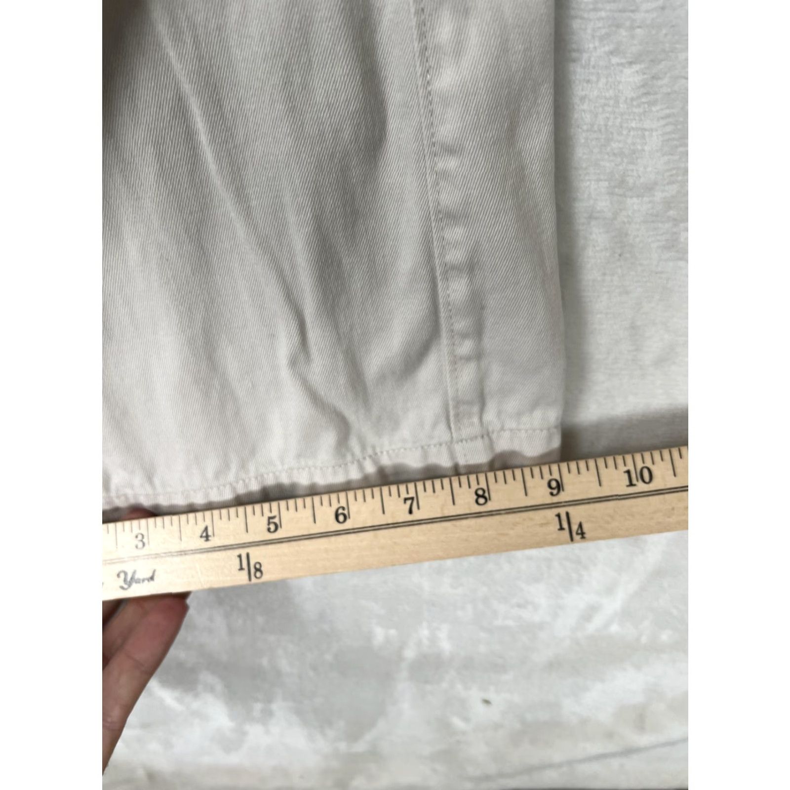 Gap VTG Gap Cargo Pants Womens 6 Beige Flare Leg Twill Utility Pockets Casual Y2K Size 28" / US 6 / IT 42 - 3 Thumbnail