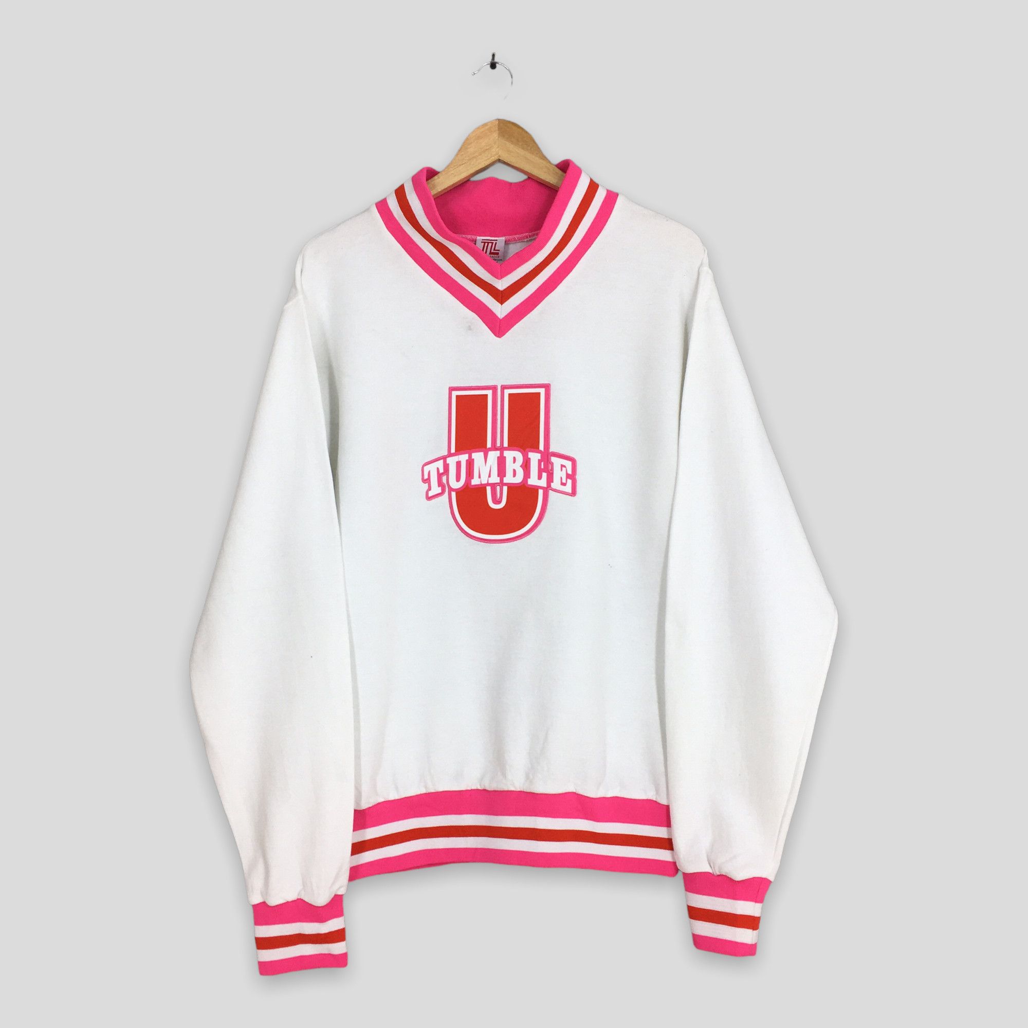 NCAA × Vintage Vintage Tumble U Gymnastic Sweatshirt Medium Size US M / EU 48-50 / 2 - 1 Thumbnail