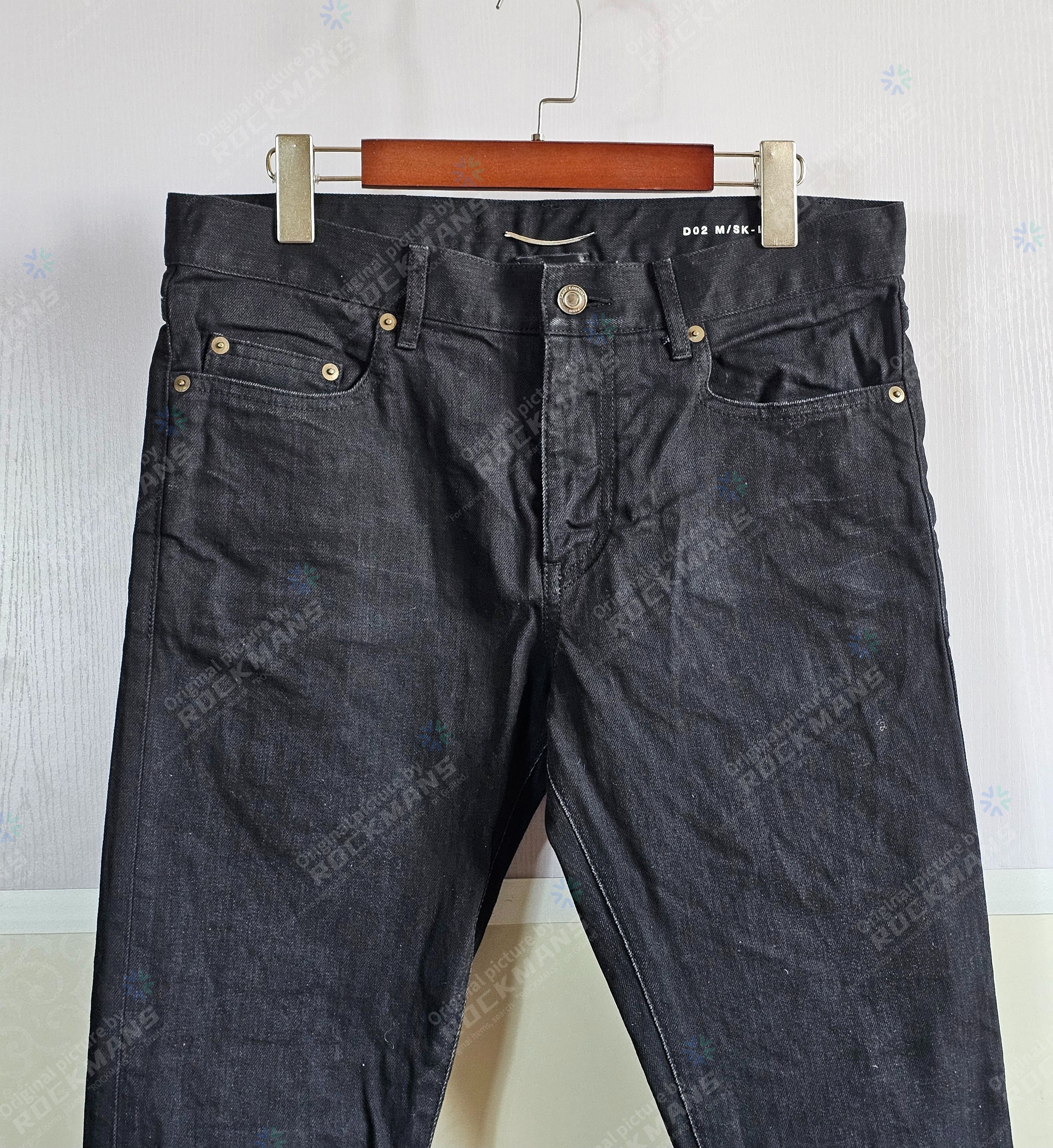 Saint Laurent Paris Saint Laurent Paris Men's D02 Jeans Size 32 Size US 31 - 2 Thumbnail