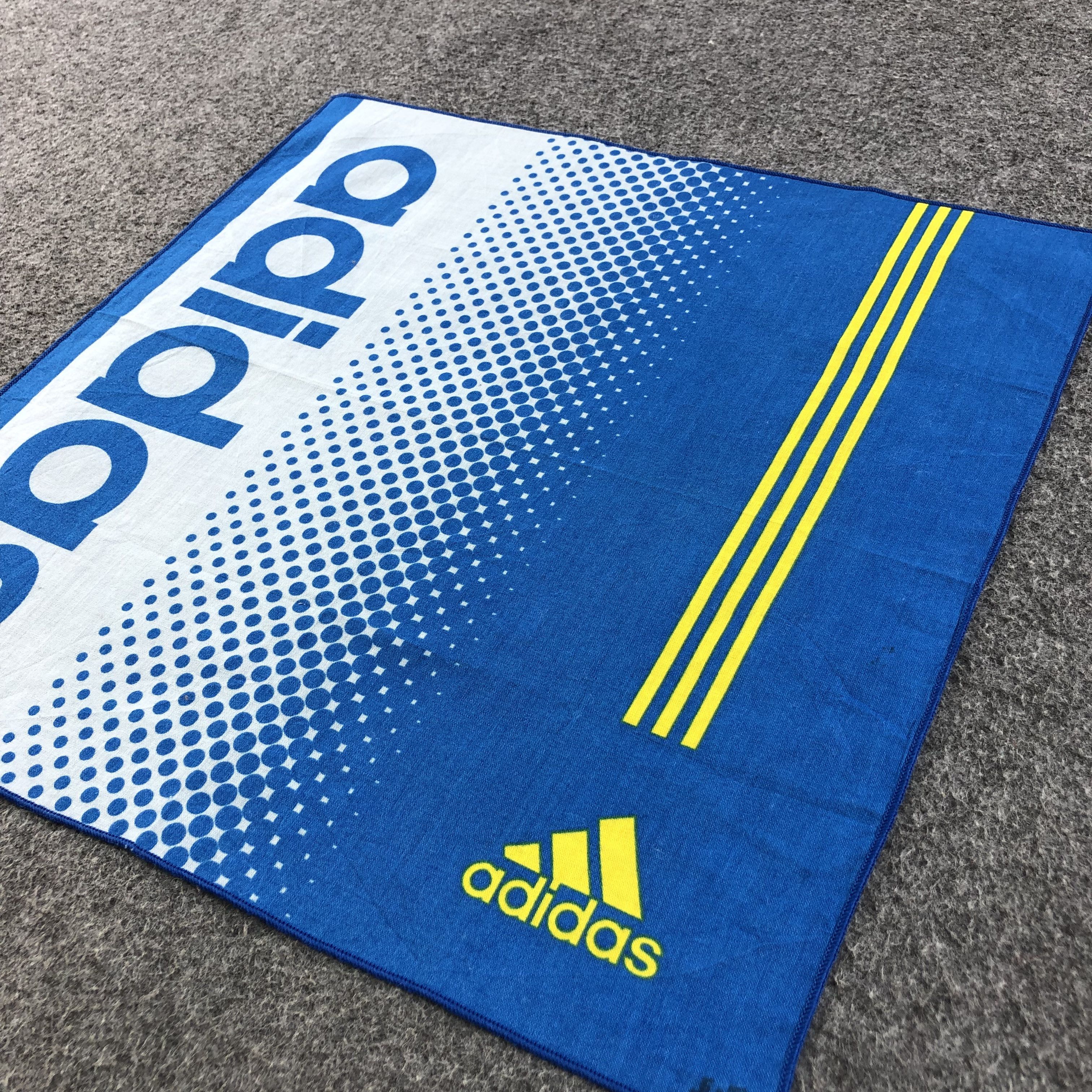 Vintage Adidas Handkerchief Neckerchief Bandana H1419 Size ONE SIZE - 3 Thumbnail
