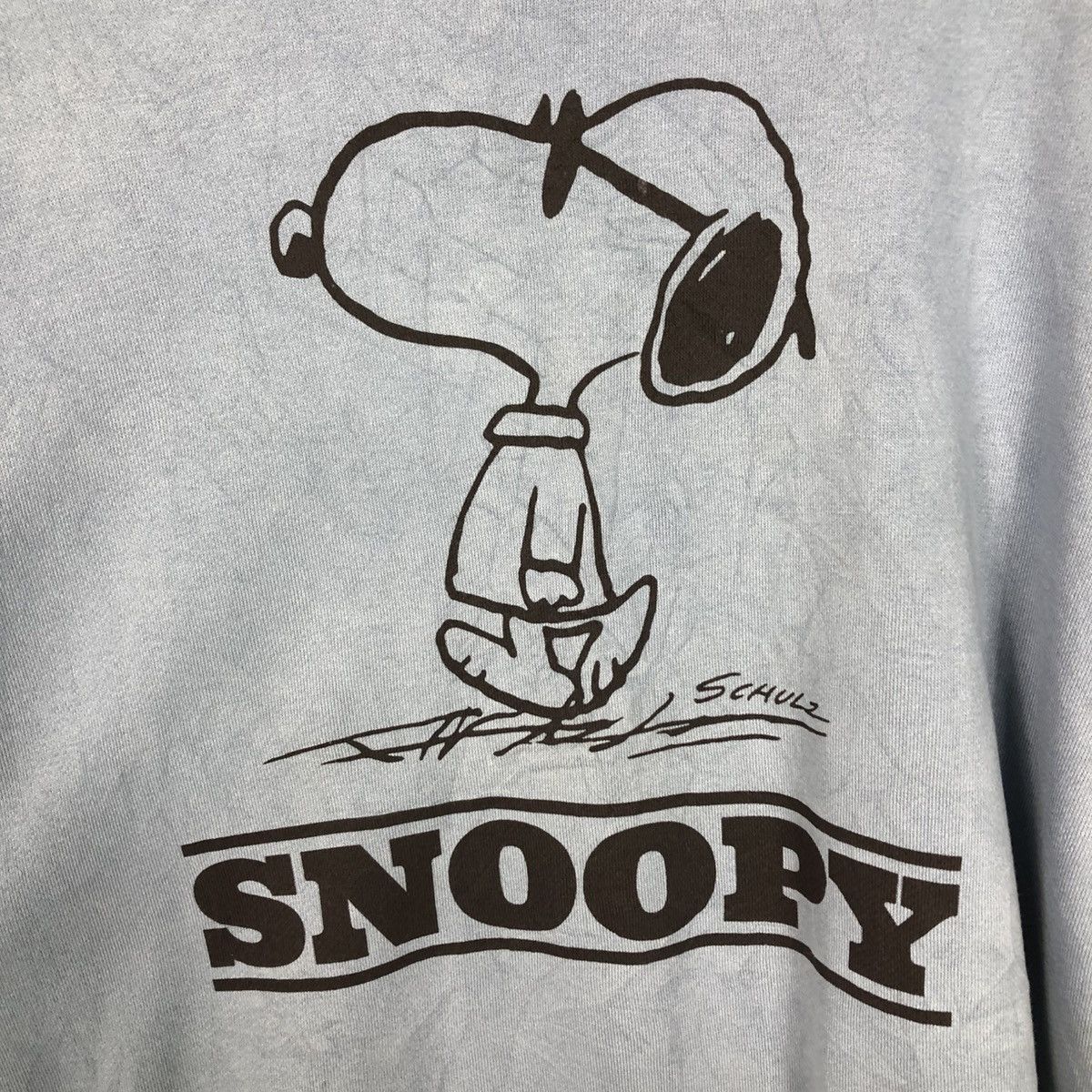 Japanese Brand 📌Vintage Sweatshirt Snoopy Big Logo Size US XXL / EU 58 / 5 - 14 Thumbnail