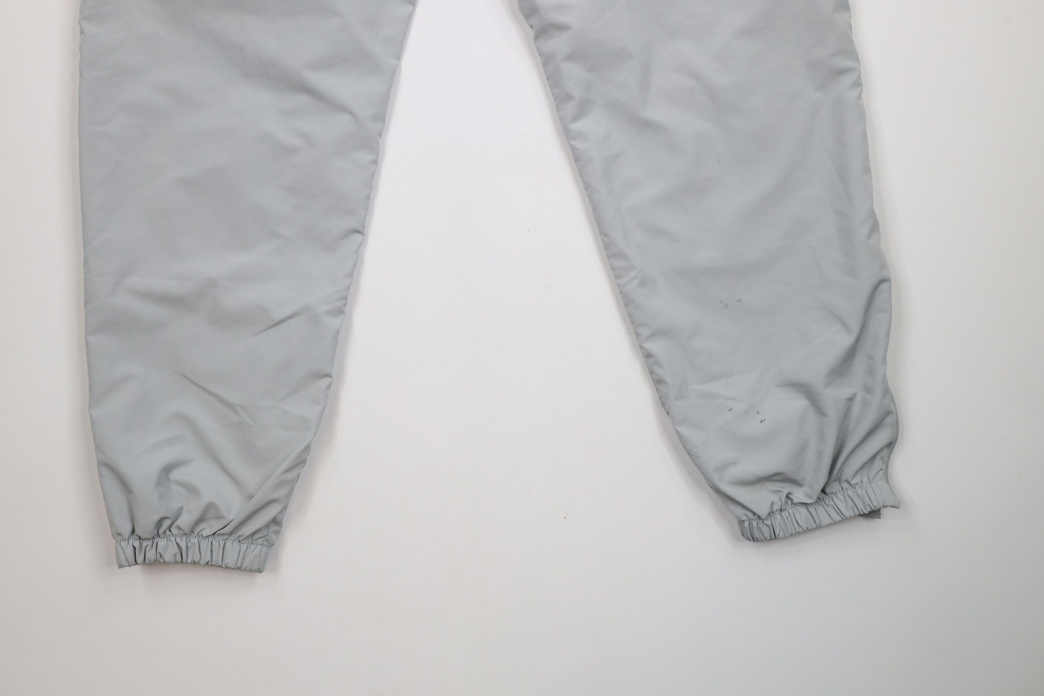 Reebok × Vintage Vintage 90s Reebok Logo Lined Windbreaker Joggers Pants Gray Size US 36 / EU 52 - 15 Thumbnail
