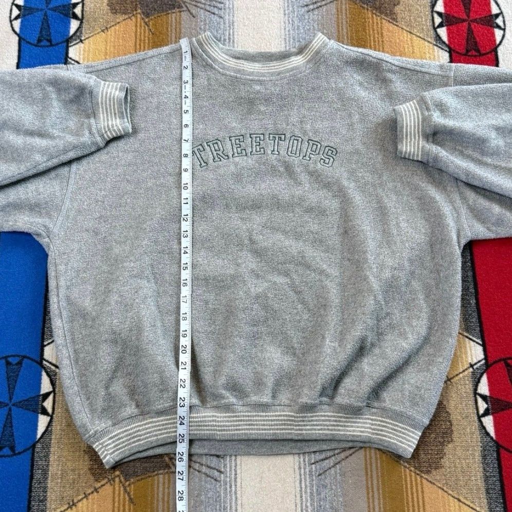 Vintage VINTAGE 90s Treetops Golf Golfing Crewneck Sweatshirt Size XL Embroidered Mens Gray Crew Neck Pullover Sweatshirt Golfing Sports Outdoor Size US XL / EU 56 / 4 - 7 Thumbnail