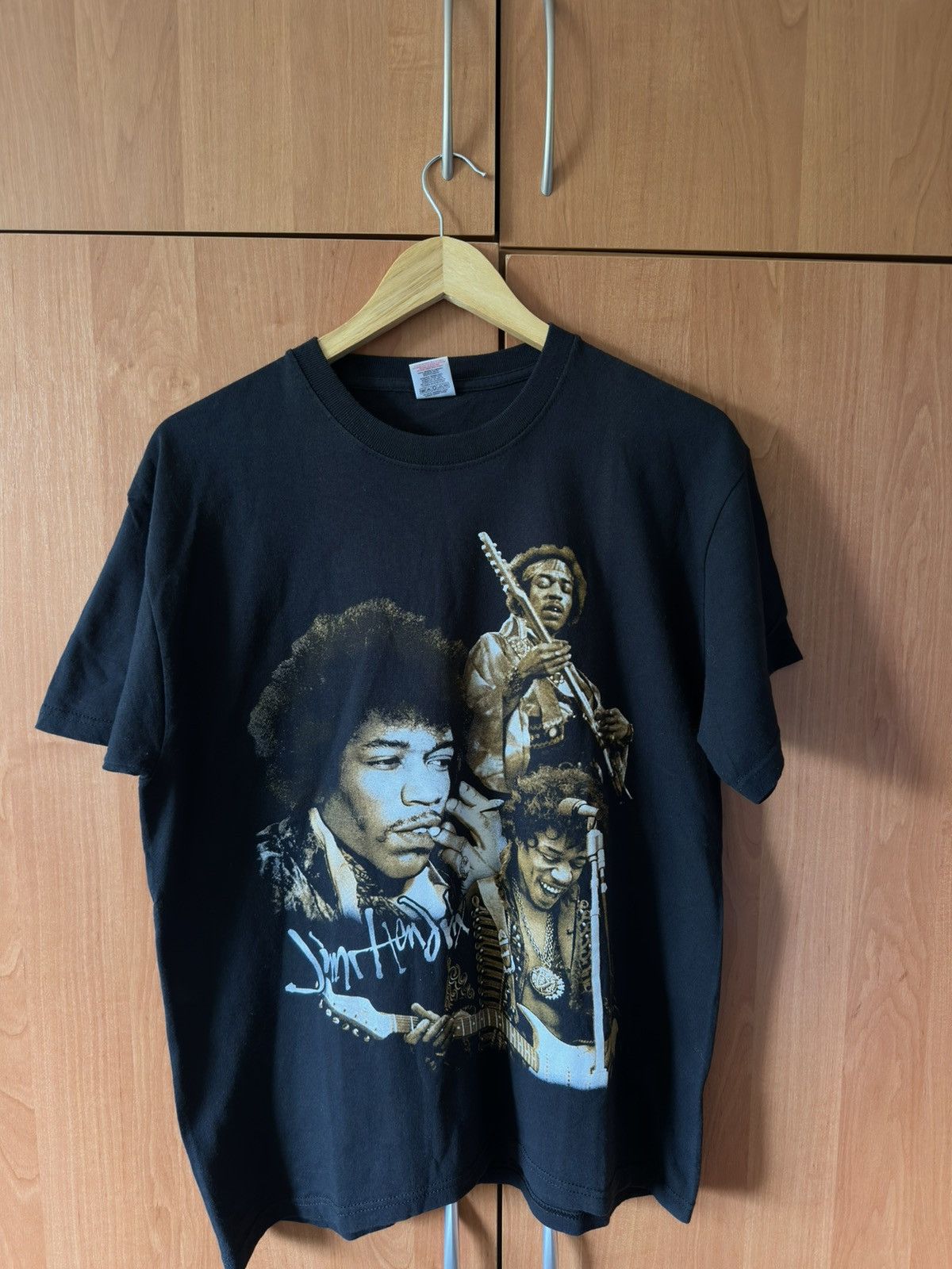 Fruit Of The Loom Jimi Hendrix tee vintage 2000s Size US L / EU 52-54 / 3 - 1 Thumbnail