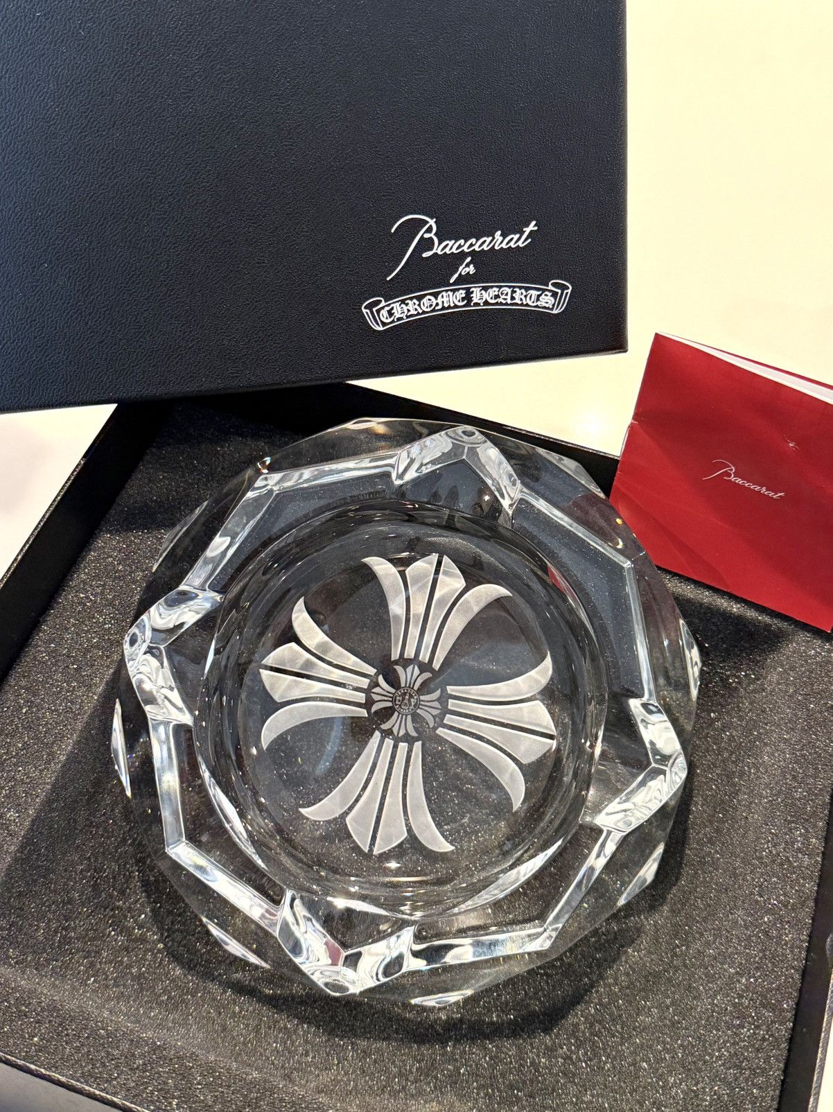 Chrome Hearts x Baccarat Cigar Ashtray