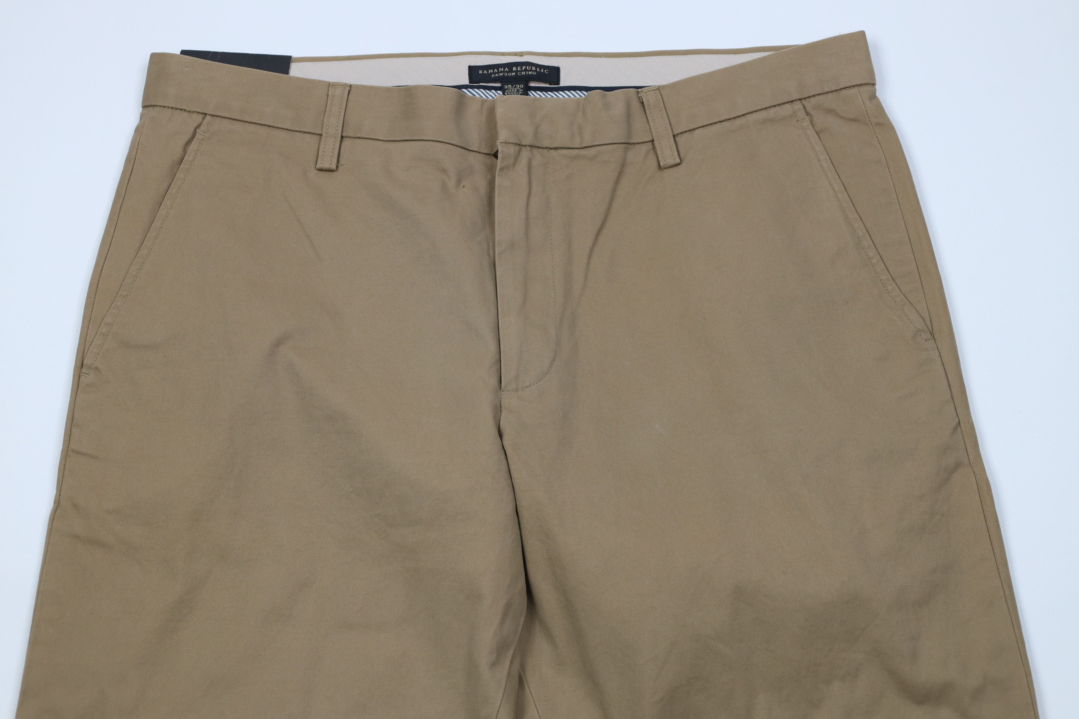Banana Republic Deadstock Vintage Y2K Banana Republic Wide Leg Chino Pants Size US 35 - 2 Thumbnail