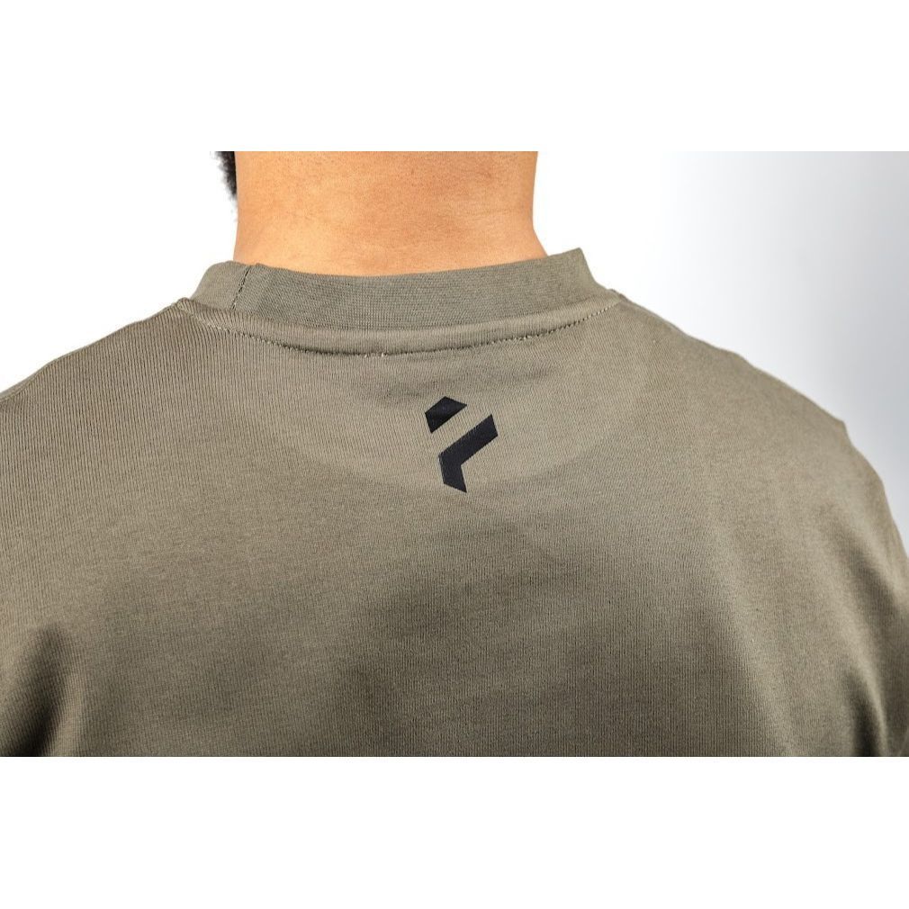 Other Olive Boxy Heavyweight Tee Minimalist Streetwear PHERO S Size US S / EU 44-46 / 1 - 3 Thumbnail