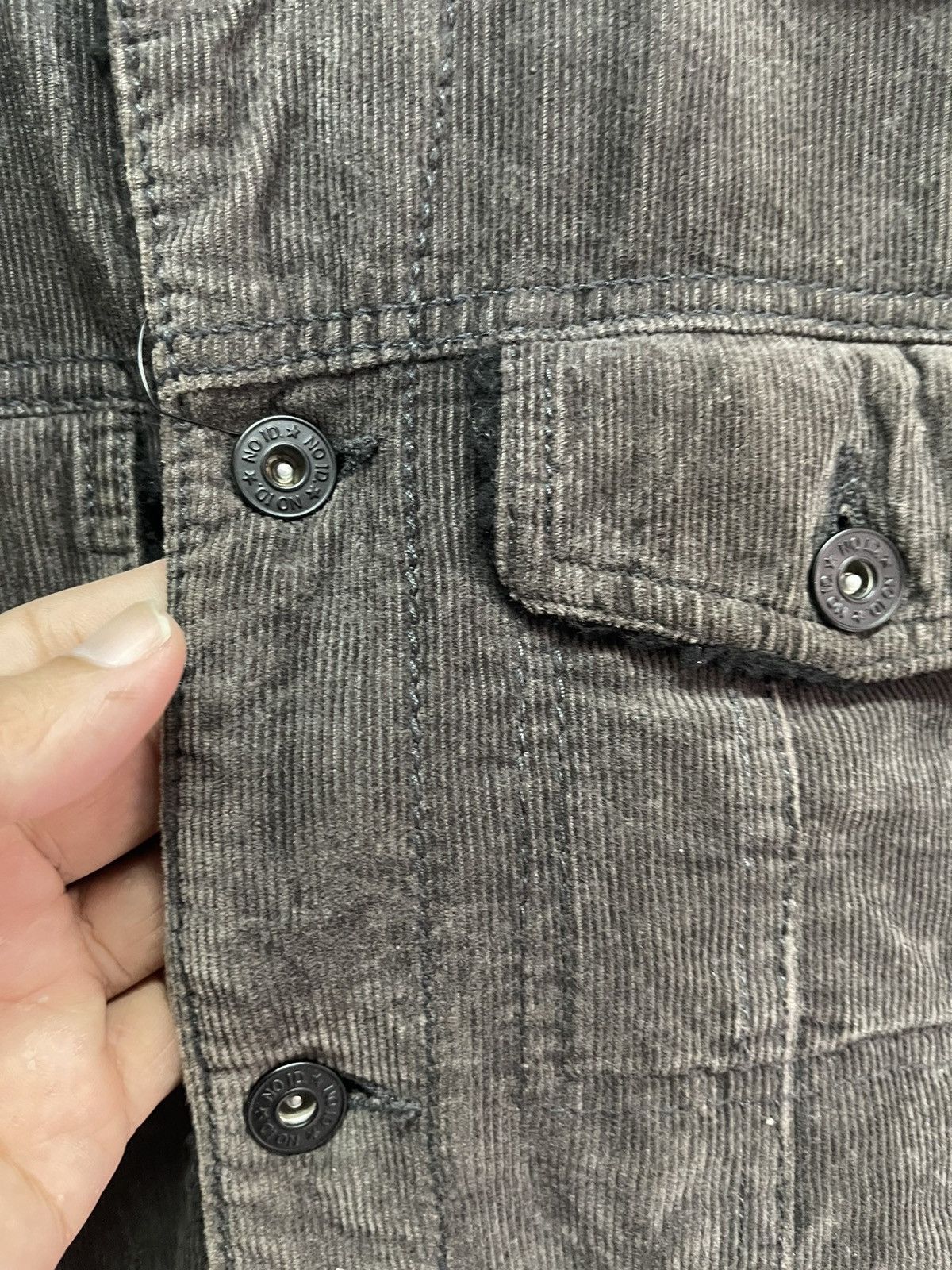 NO ID × Vintage VINTAGE NO ID CORDUROY JACKET Size US M / EU 48-50 / 2 - 5 Thumbnail