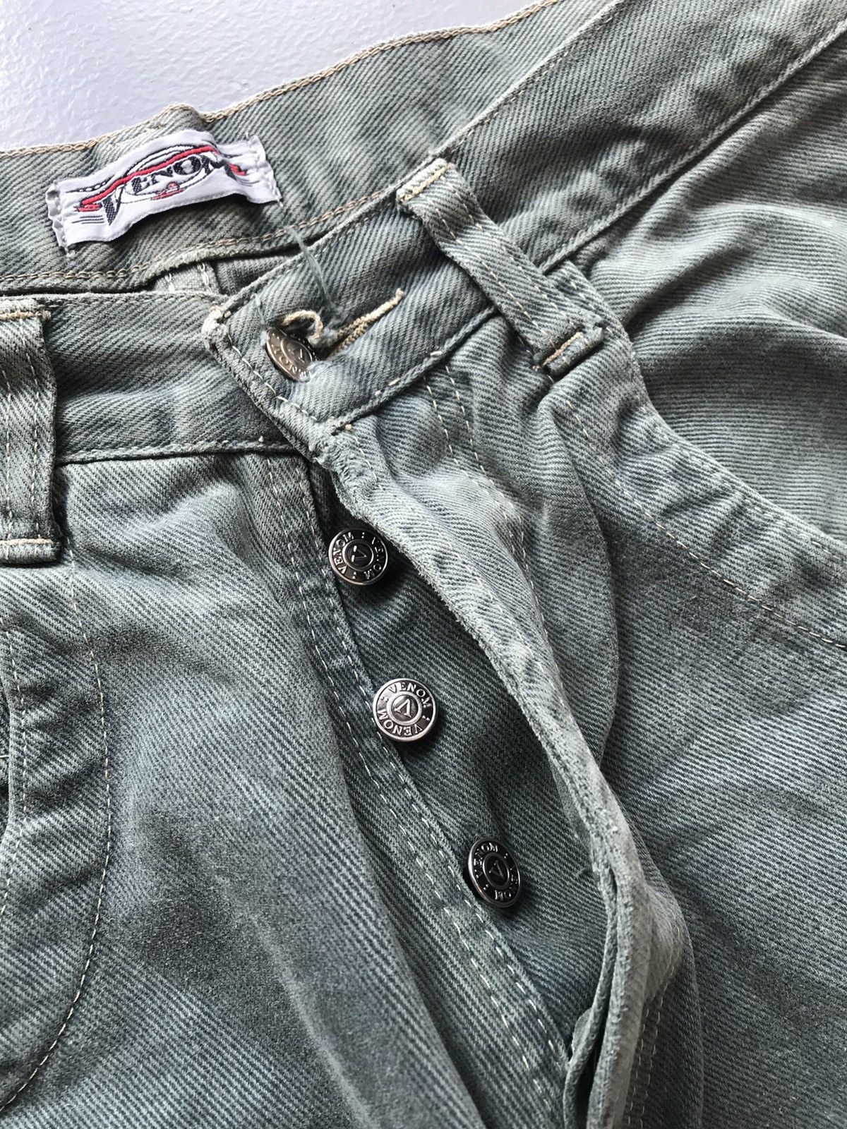 Vintage Vintage venom big pockets loose fit denim Size US 28 / EU 44 - 5 Thumbnail