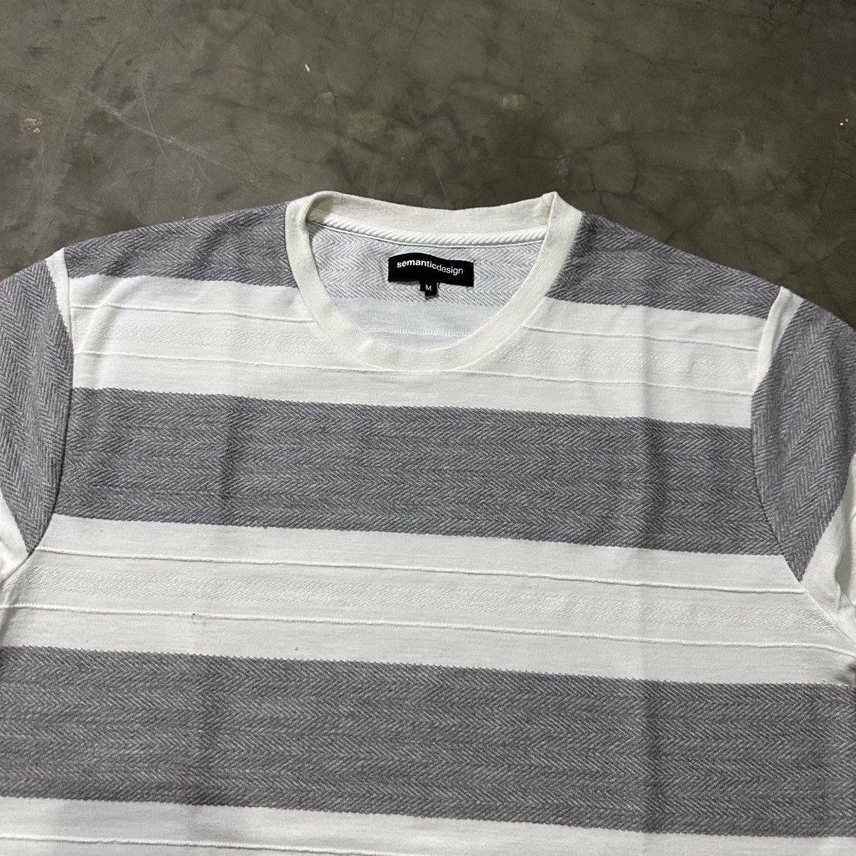 semanticdesign SEMANTIC DESIGN STRIPED T-SHIRT Size US M / EU 48-50 / 2 - 3 Thumbnail