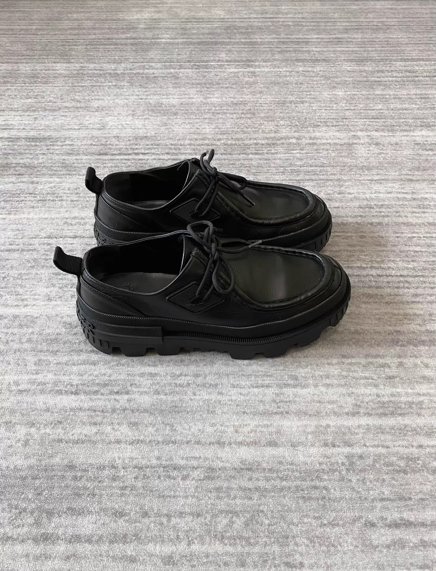 Moncler Moncler Serrated Multi-Lace Gore-Tex Derby Loafer Size US 6 / EU 39 - 2 Thumbnail