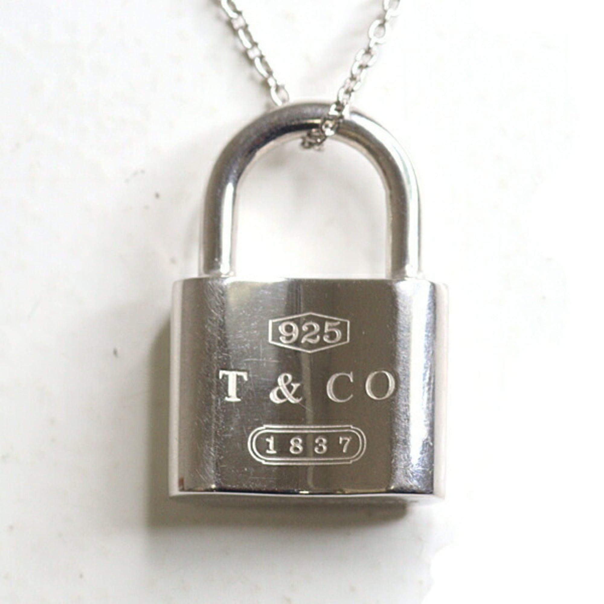 Tiffany & Co. Tiffany & Co. Cadena Pendant 1837 Sterling Silver 925 Necklace Size ONE SIZE - 1 Thumbnail