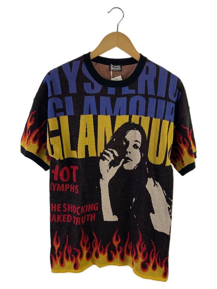 Hysteric Glamour Flame Woman Short Sleeve Knit Sweater Size US M / EU 48-50 / 2 - 1 Thumbnail