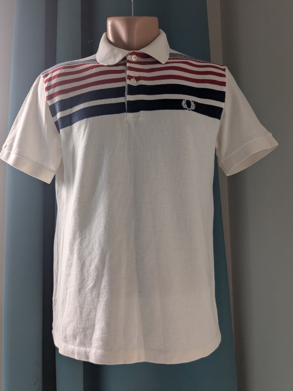 Fred Perry Fred Perry Polo Shirt Reissues White Striped Size US M / EU 48-50 / 2 - 2 Thumbnail