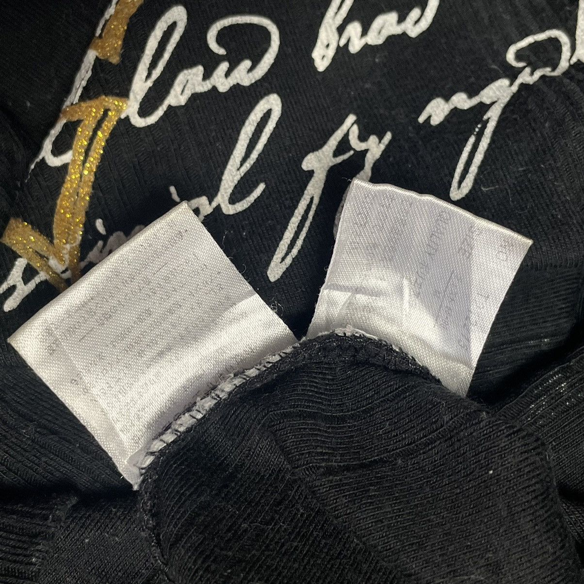 If Six Was Nine × Japanese Brand × Le Grande Bleu (L.G.B.) 🇯🇵 CLASH AHEAD POEM CROSS CHROME HEARTS INSPIRED TSHIRT Size M / US 6-8 / IT 42-44 - 17 Thumbnail