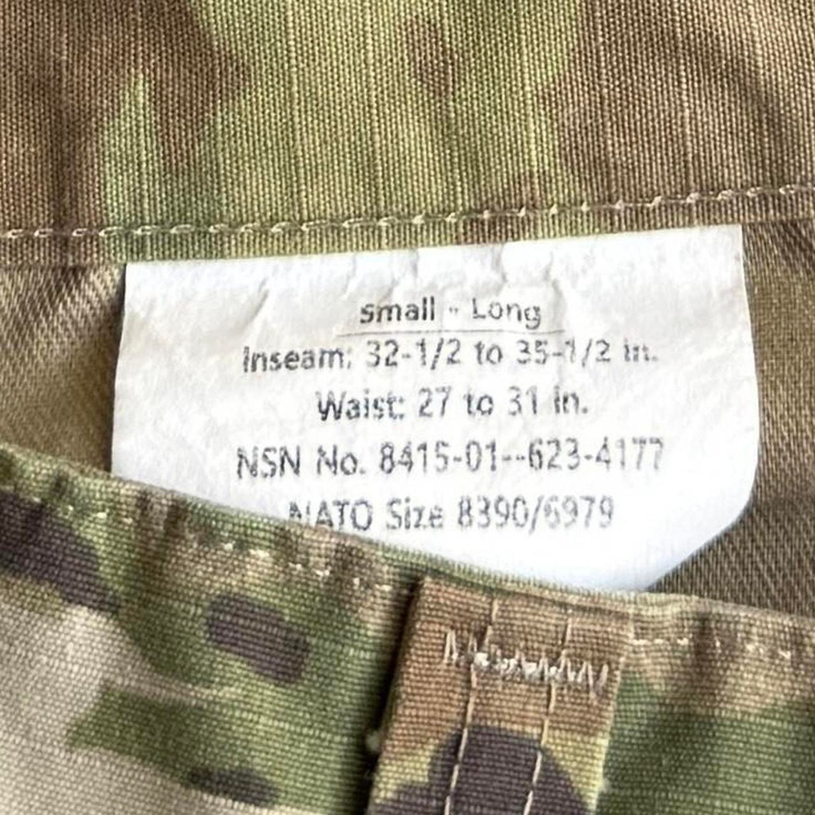 Vintage Vintage Y2K Army Camo Cargo Skater Technical Utility Pants Size US 30 / EU 46 - 3 Thumbnail