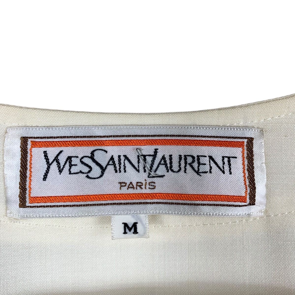 Yves Saint Laurent YvesSaintLaurent YSL Paris Designer Fully Button Coat Jacket Size M / US 6-8 / IT 42-44 - 6 Thumbnail
