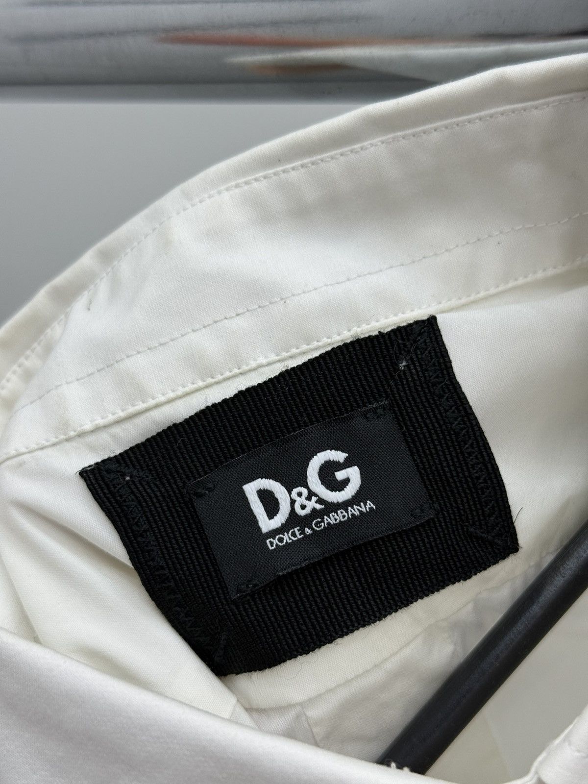 Dolce & Gabbana Dolce & Gabbana Button Up Classic Shirt Size M / US 6-8 / IT 42-44 - 3 Thumbnail