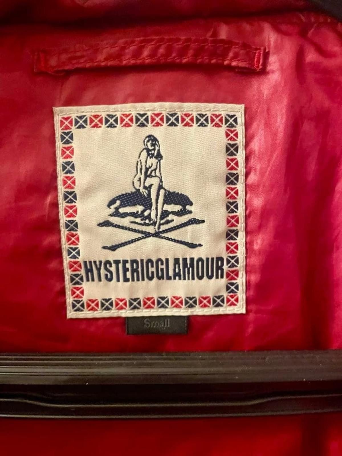 Hysteric Glamour HYSTERIC GLAMOUR - Red Quilted Hooded Jacket Size S / US 4 / IT 40 - 3 Thumbnail