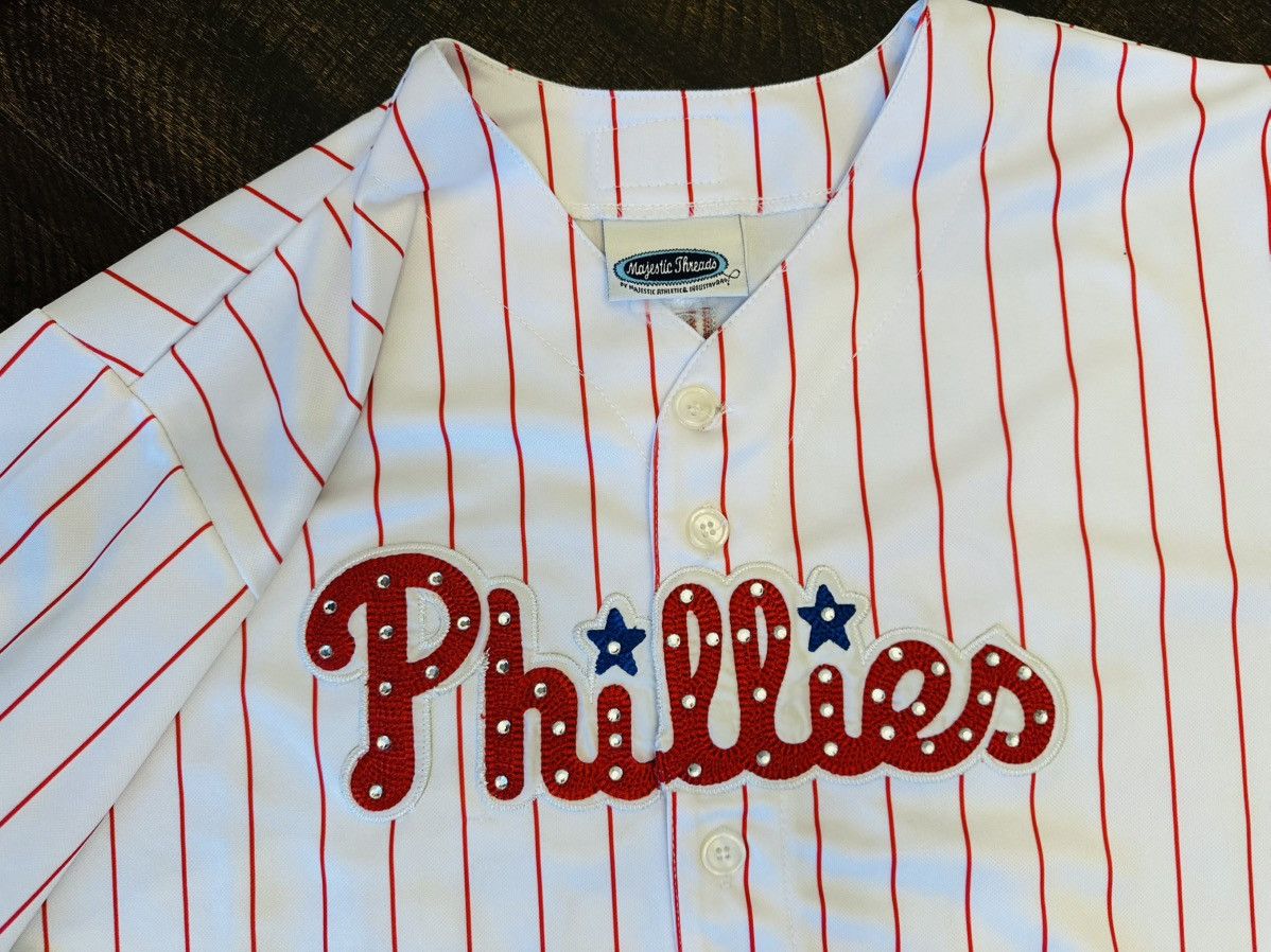 Majestic Majestic Women’s Cliff Lee #33-Philly Phillies Jersey-XL Size XL / US 12-14 / IT 48-50 - 2 Thumbnail