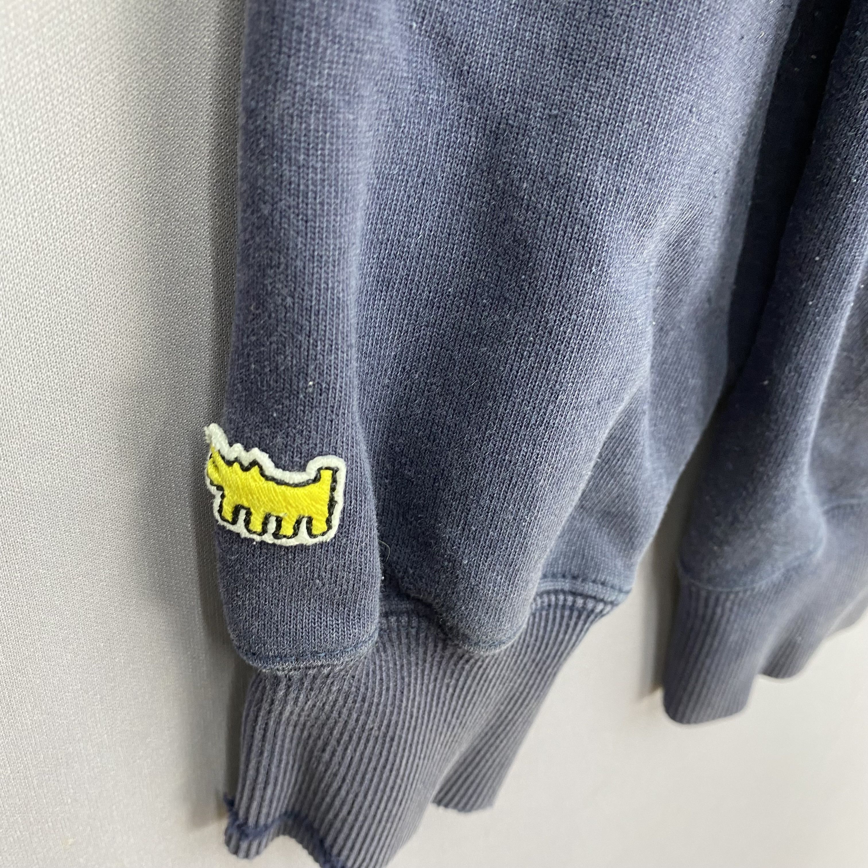 Keith Haring Vintage Keith Haring Sweater Y2K Doodle Artwork Sweatshirt Size US S / EU 44-46 / 1 - 10 Thumbnail