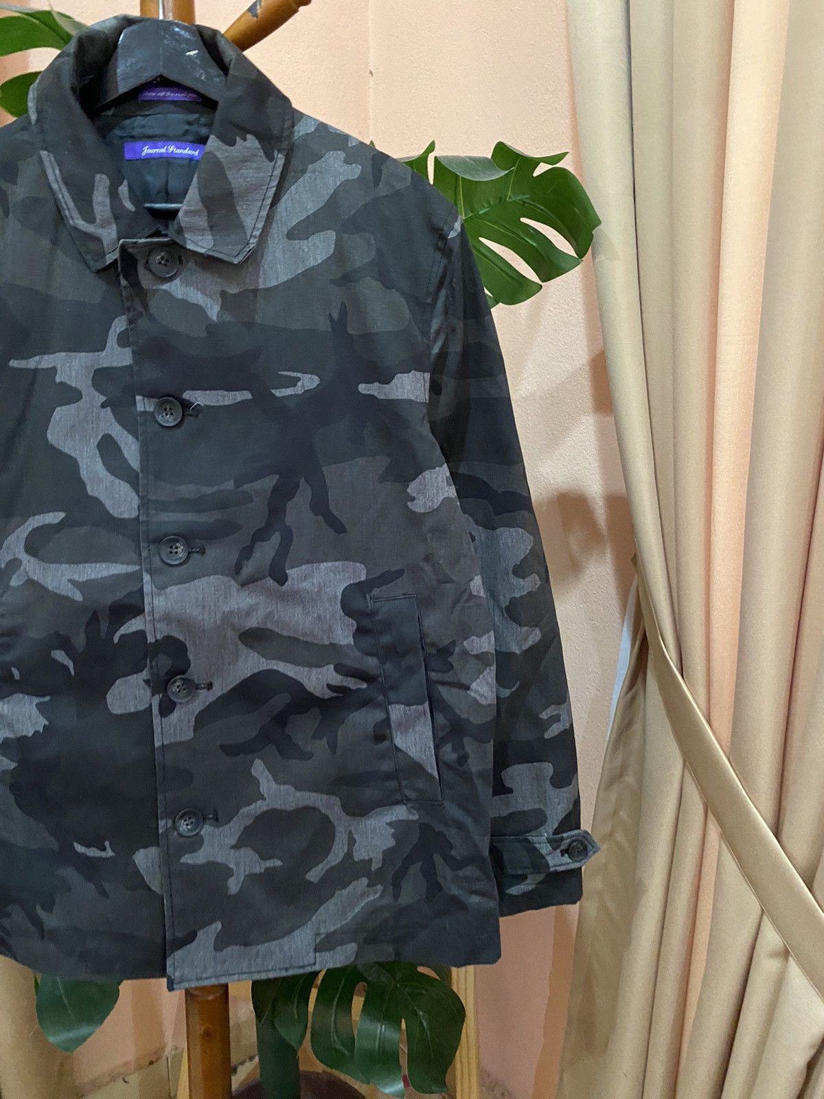 Journal Standard Journal Standard Camo Trench Coat – Japanese Streetwear Size US L / EU 52-54 / 3 - 6 Thumbnail