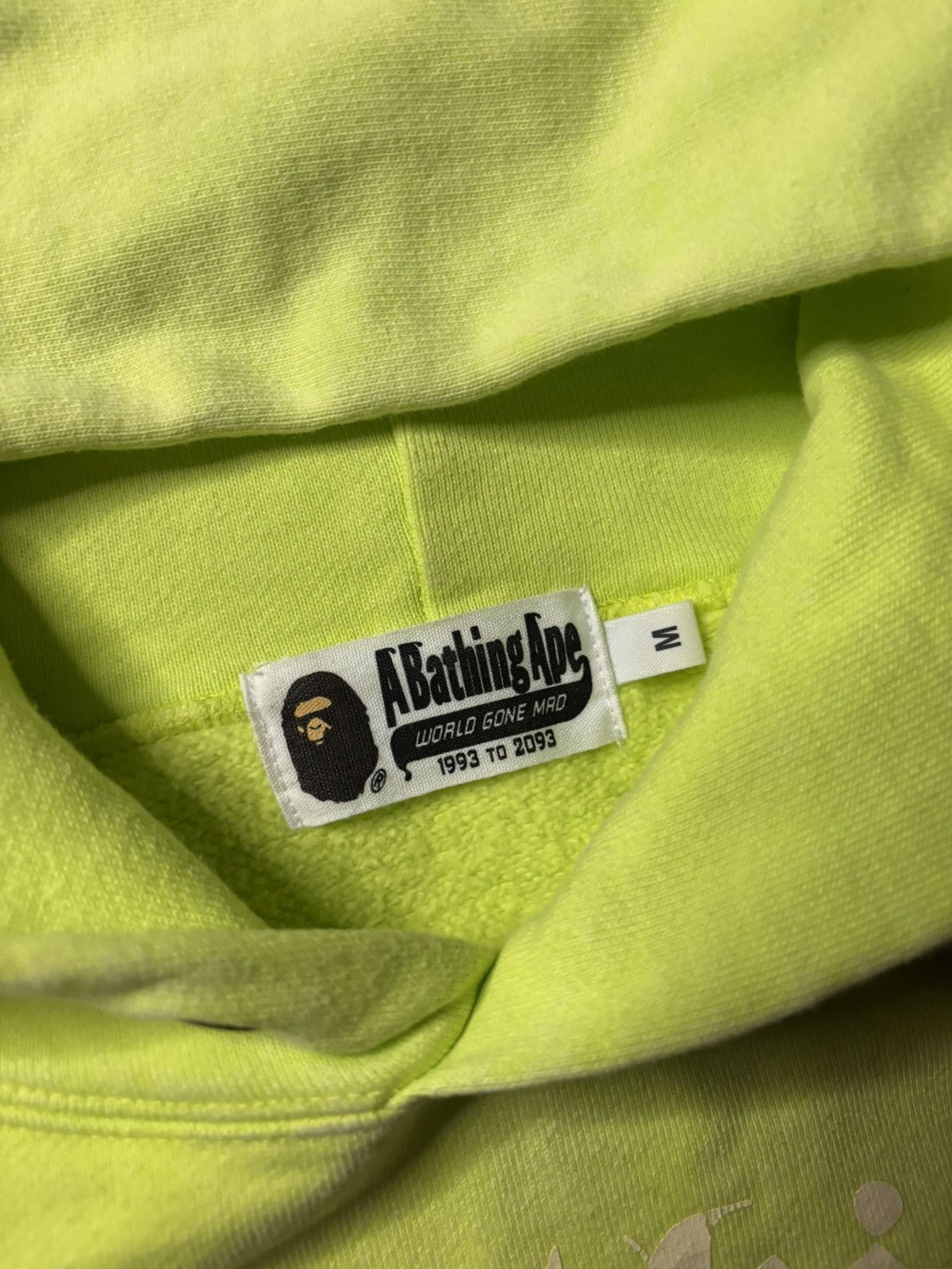 Bape Bape Green Pullover Hoodie Size US L / EU 52-54 / 3 - 9 Thumbnail
