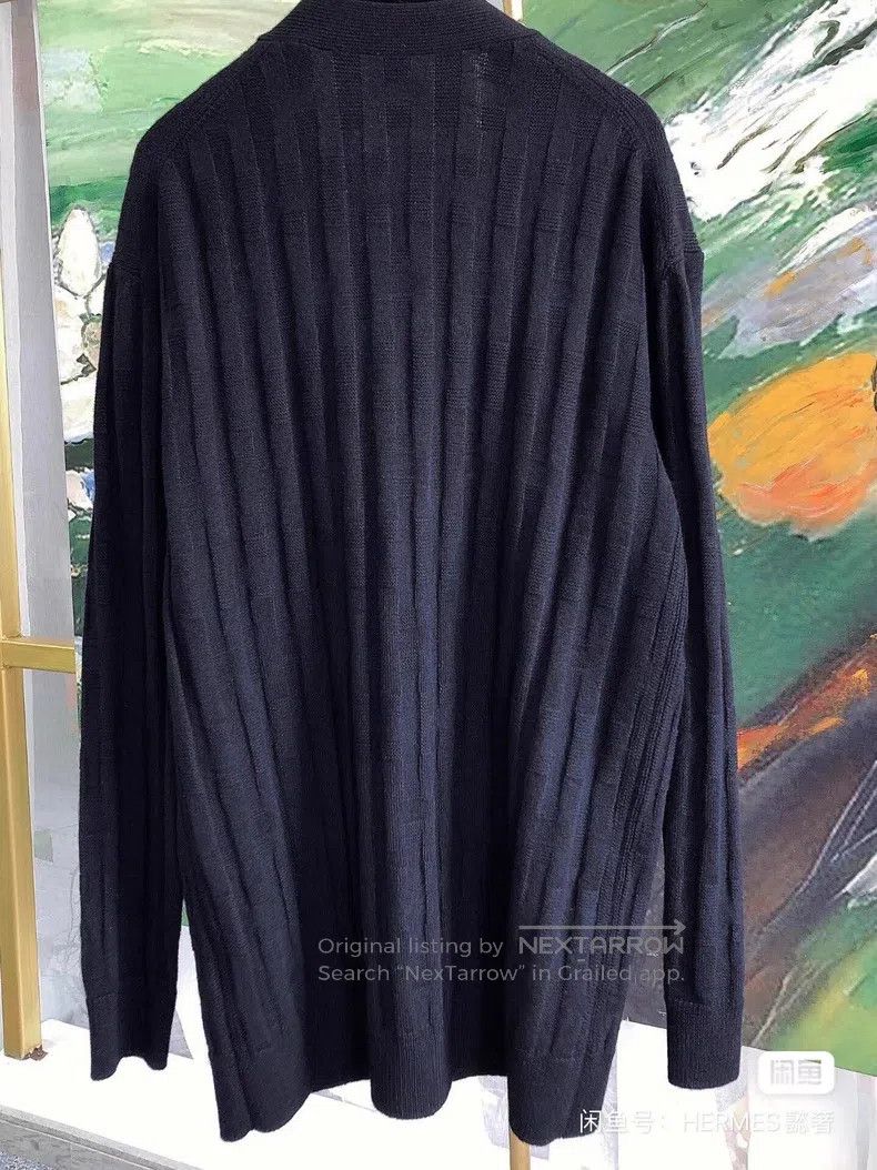 Hermes Hermes Black cardigan Size XS / US 0-2 / IT 36-38 - 2 Thumbnail