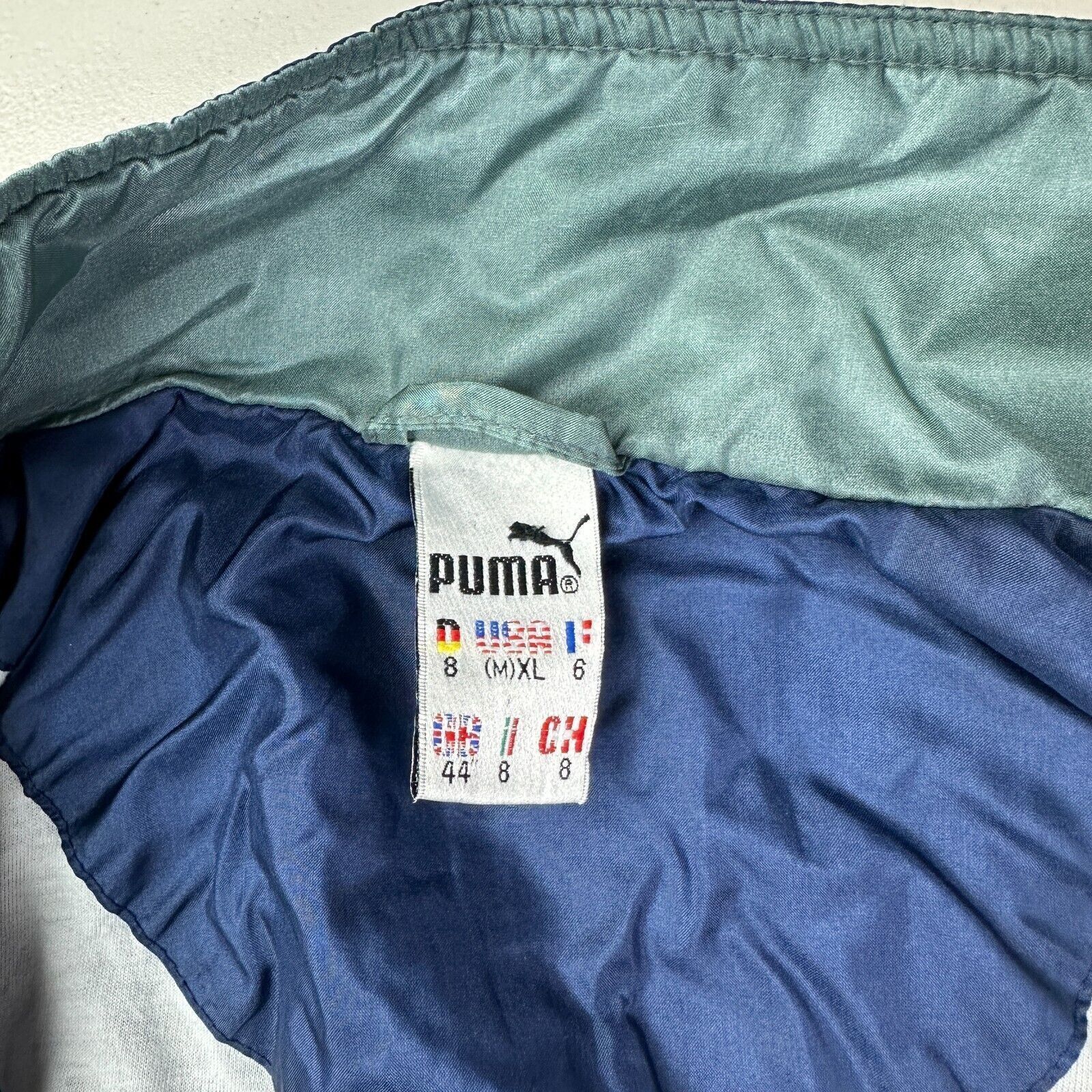 Puma Puma Colorblock Full Zip Retro Windbreaker Jacket Size XL Size US XL / EU 56 / 4 - 5 Thumbnail