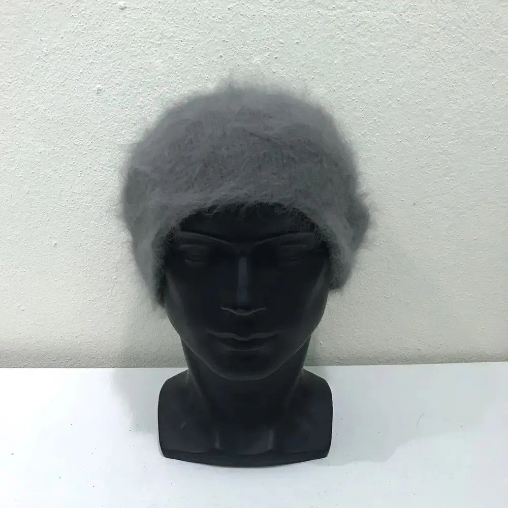 Japanese Brand Japanese Brand Angora Wool Beanie Hat Size ONE SIZE - 3 Thumbnail