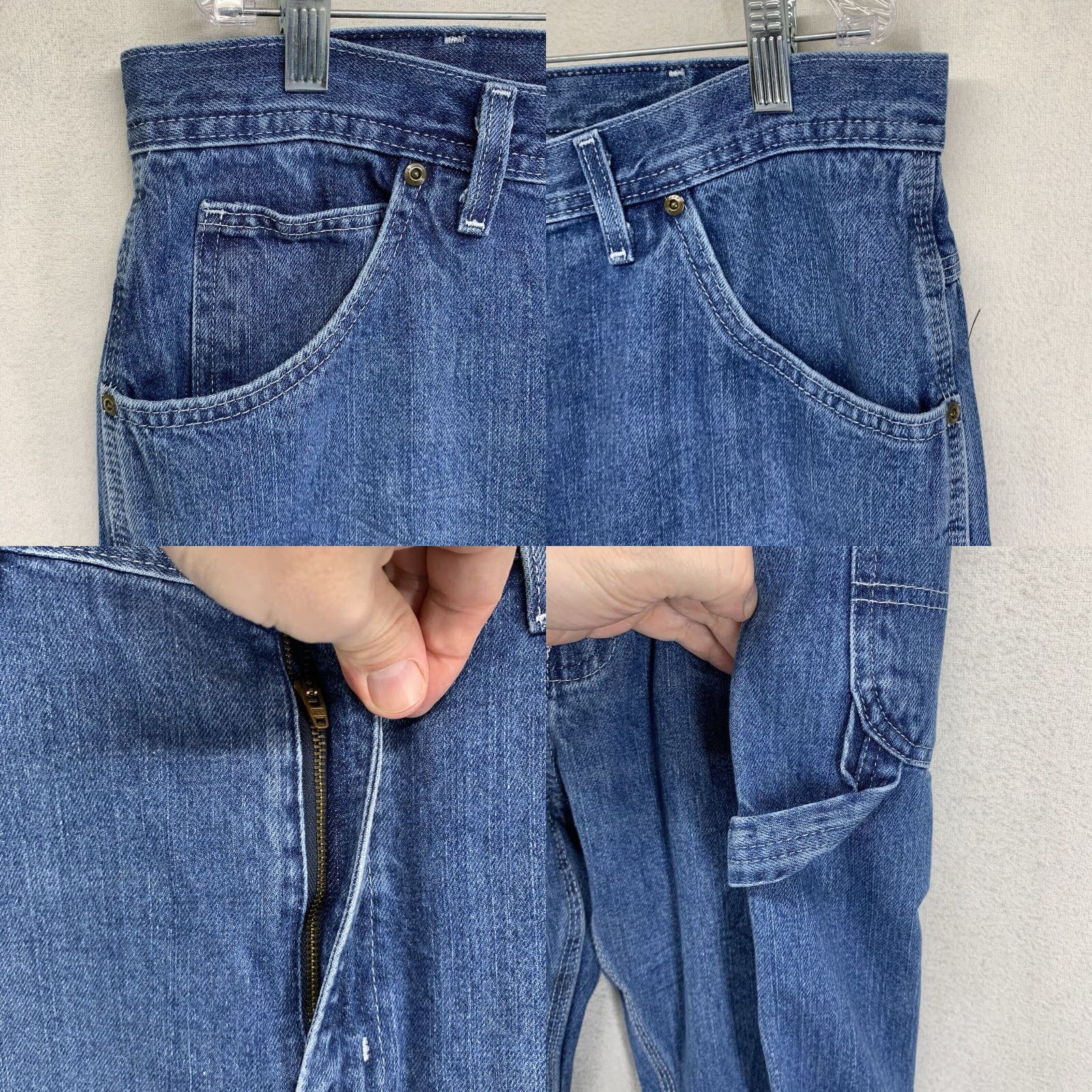 Vintage VINTAGE Key Denim Jeans Men 38x30 Blue 90s Grunge High-Rise Straight Classic Size US 38 / EU 54 - 8 Thumbnail