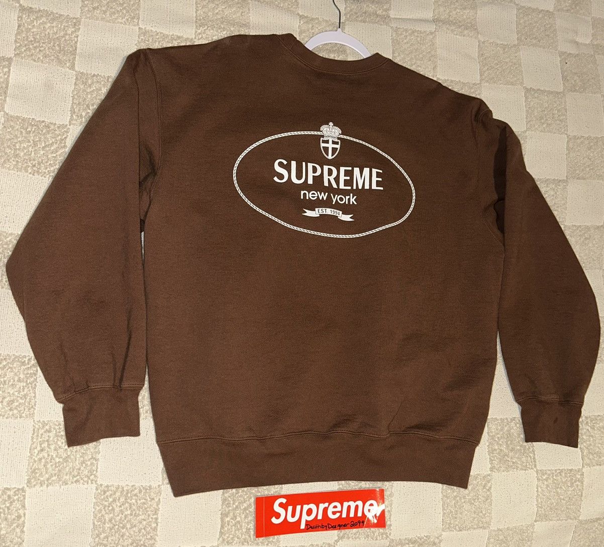Supreme SUPREME FW24 Crewneck Sweater Size US XL / EU 56 / 4 - 3 Thumbnail