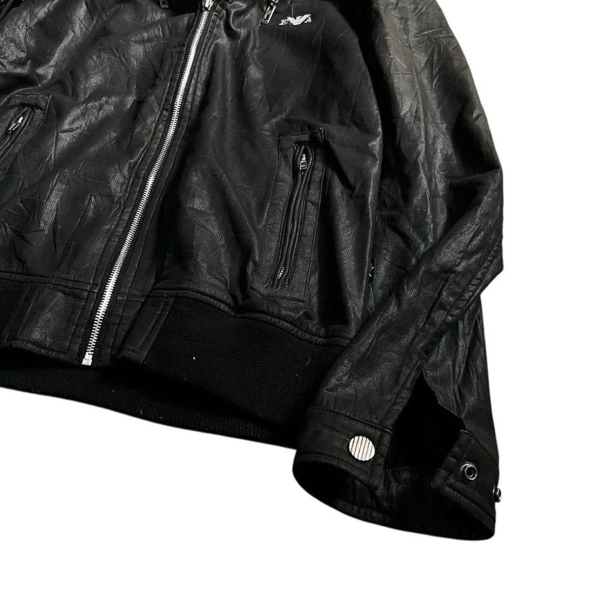 Emporio Armani × Le Grande Bleu (L.G.B.) Vintage Emporio Armani double zipper Size US L / EU 52-54 / 3 - 4 Thumbnail
