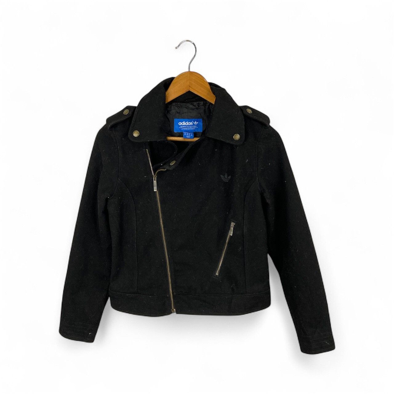 Adidas BIKER PUNK JACKET DOUBLE COLLAR Size M / US 6-8 / IT 42-44 - 1 Thumbnail