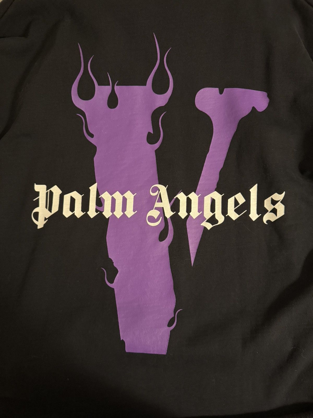 Palm Angels × Vlone Vlone x Palm Angels Hoodie Purple Size US S / EU 44-46 / 1 - 8 Thumbnail