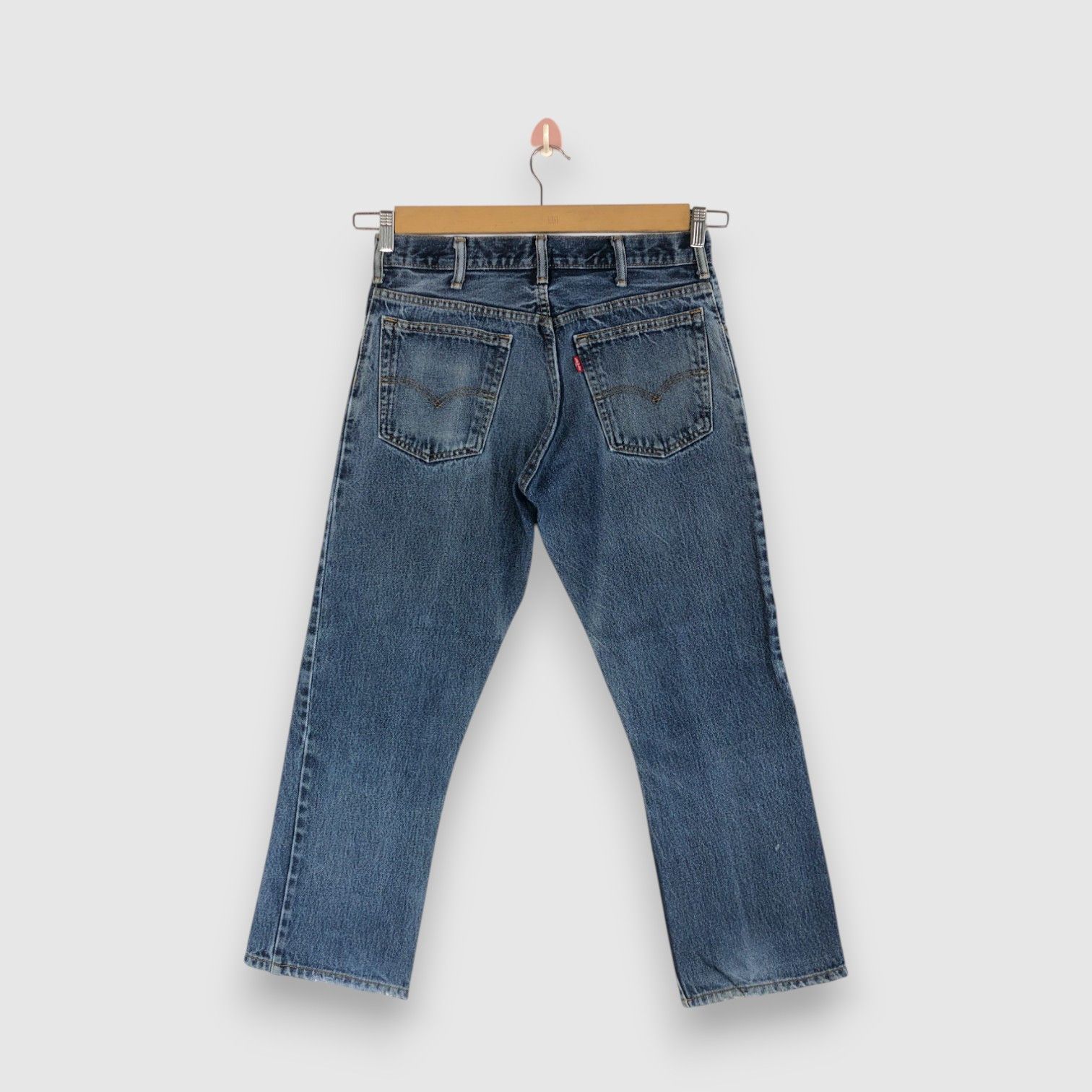 Levi's Vintage 90s Levis 550 Jeans Faded Light Wash Levi's Denim Size US 30 / EU 46 - 2 Thumbnail