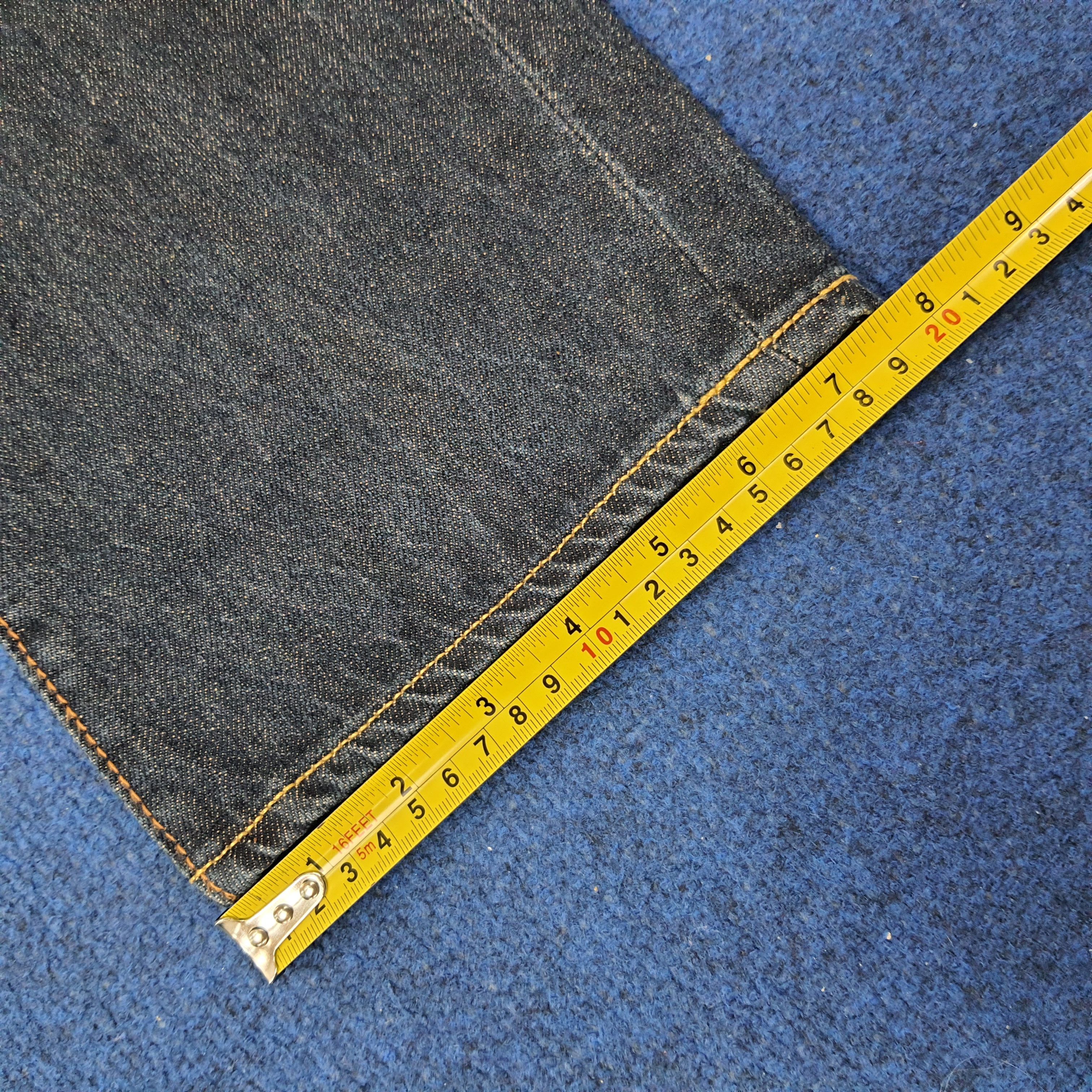 Japanese Brand Vintage Evisu Selvedge Japan Custom Daicock Jeans C244N11 Size US 32 / EU 48 - 19 Thumbnail