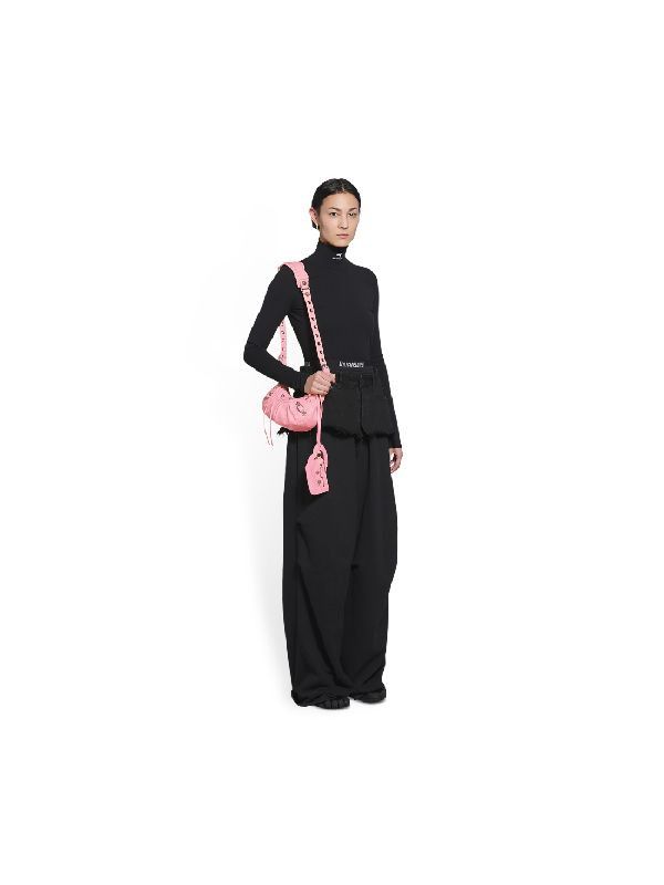 Balenciaga o1tr1nto0525 Size: OS / Le Cagole Small Shoulder Bag Pink Size ONE SIZE - 2 Thumbnail