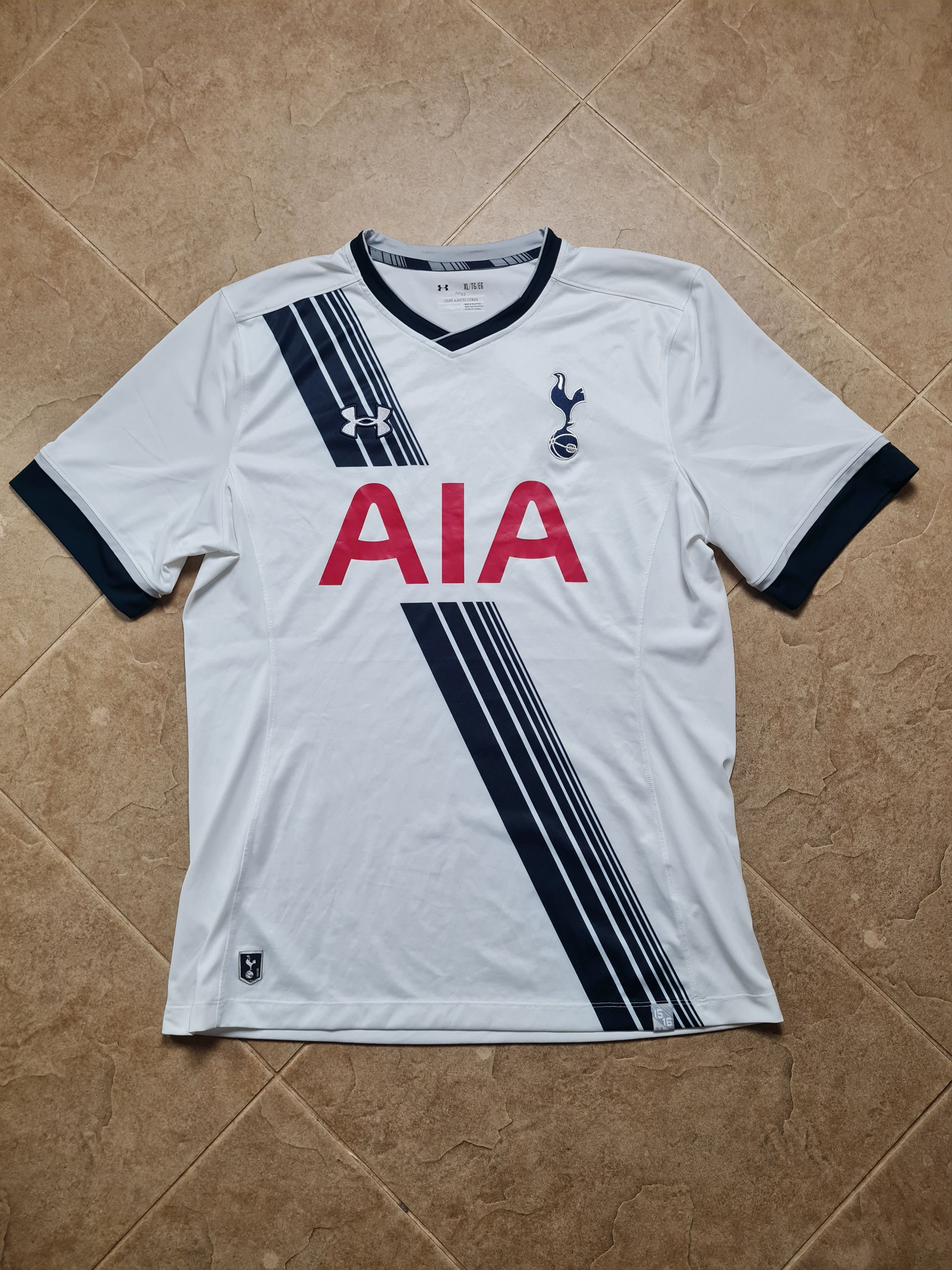 Under Armour TOTTENHAM UNDER ARMOUR 2015/2016 FOOTBALL HOME JERSEY XL Size US XL / EU 56 / 4 - 5 Thumbnail
