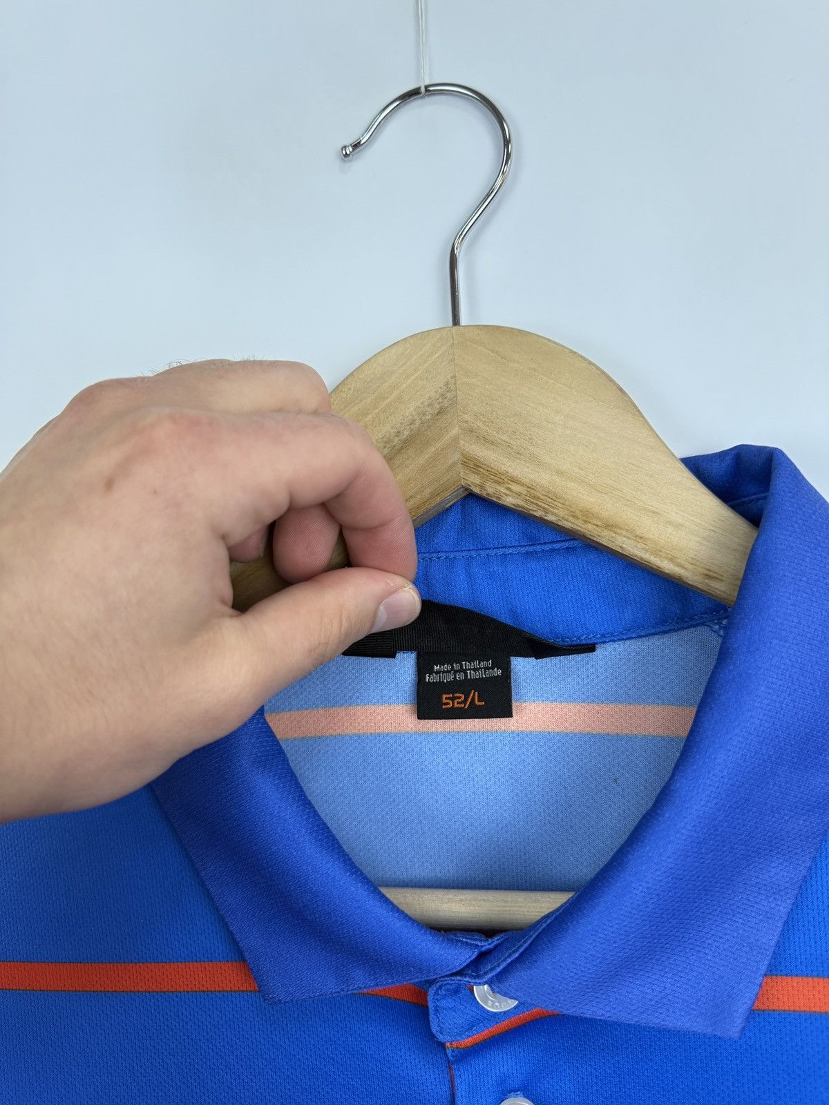 KJUS 🇨🇭 Kjus Stevie Striped Golf Polo T-Shirt Premium Luxury Size US L / EU 52-54 / 3 - 6 Thumbnail