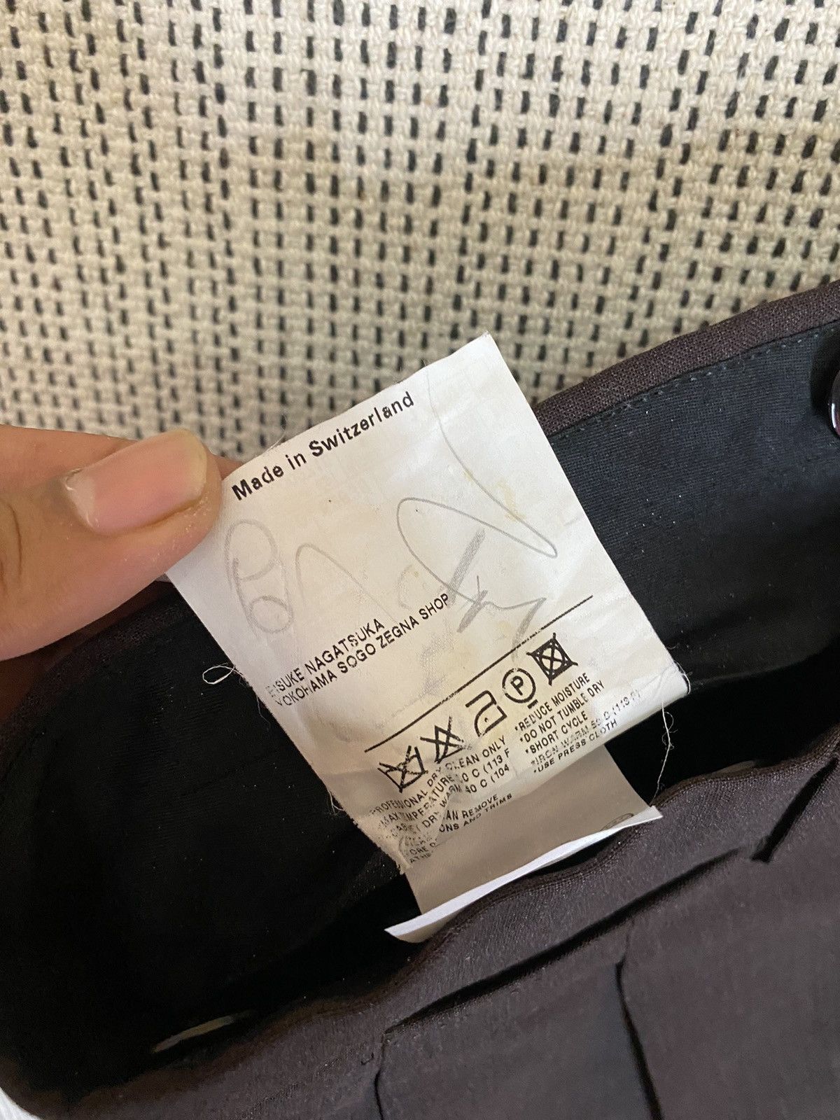Ermenegildo Zegna × Japanese Brand ‼️ERMENEGILDO ZEGNA CASUAL PANTS WOOL MATERIAL SIZE 34‼️ Size US 34 / EU 50 - 10 Thumbnail